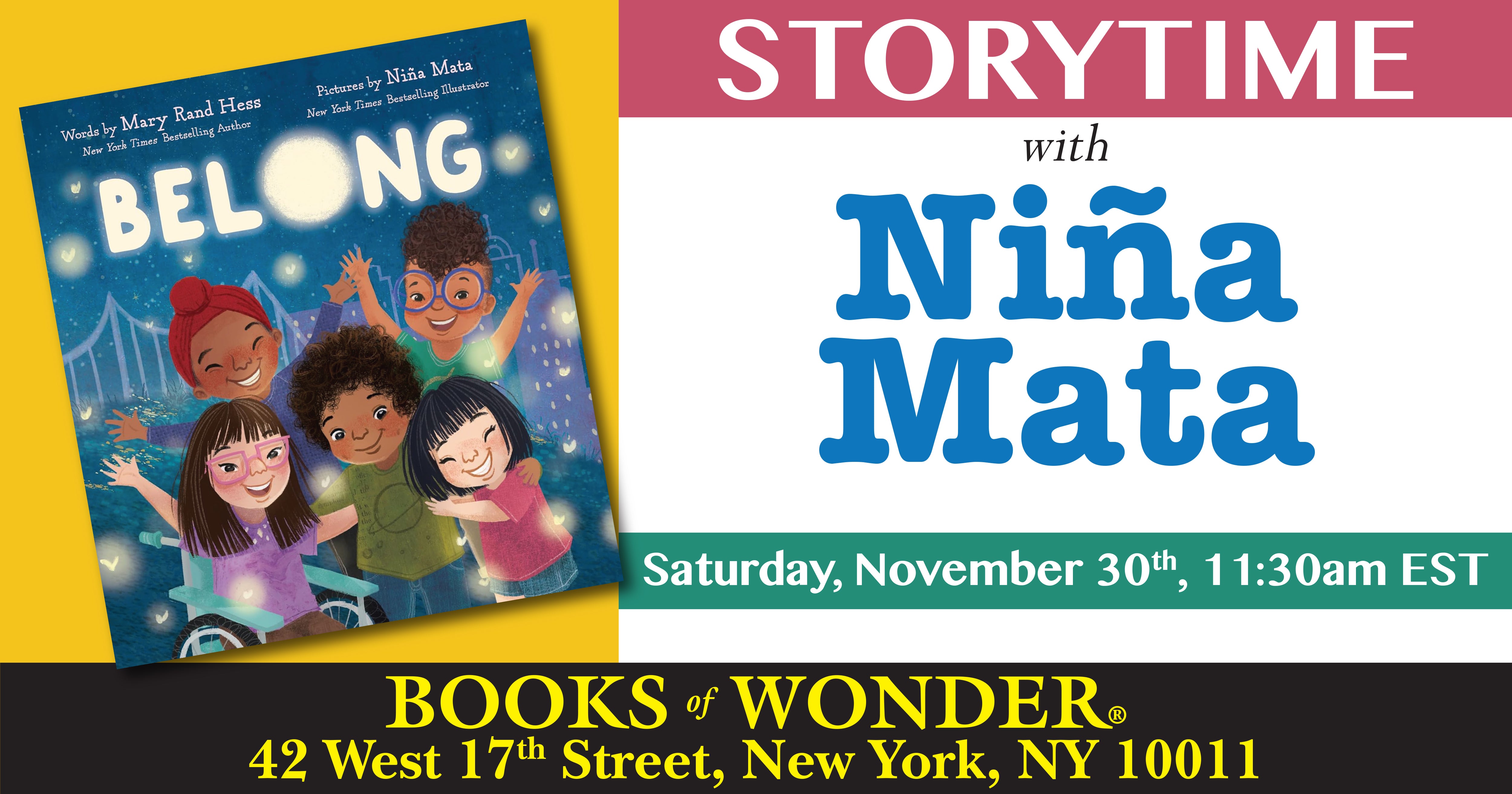 Storytime with the Artist | with Niña Mata