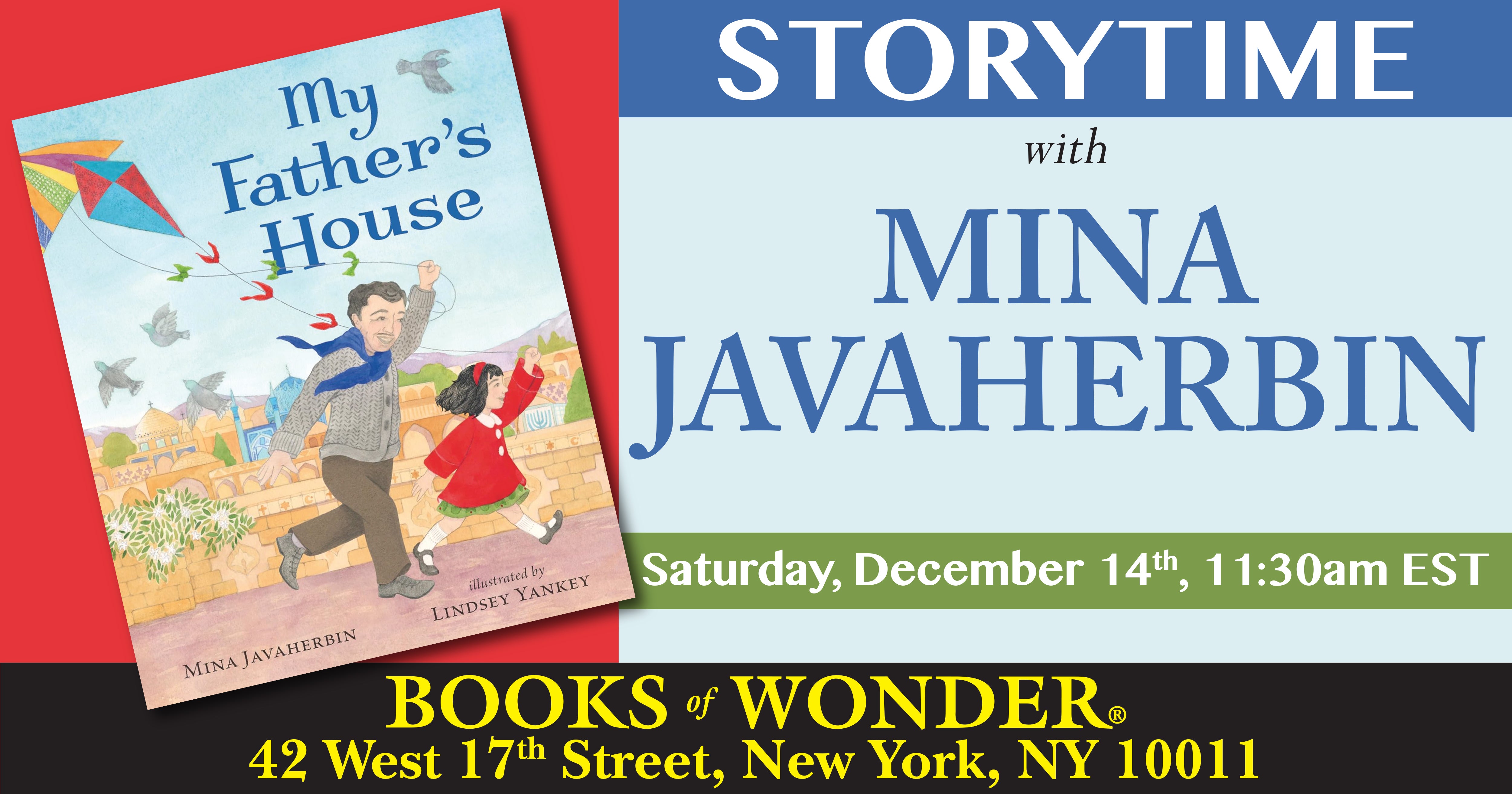 Storytime With the Author | Mina Javaherbin