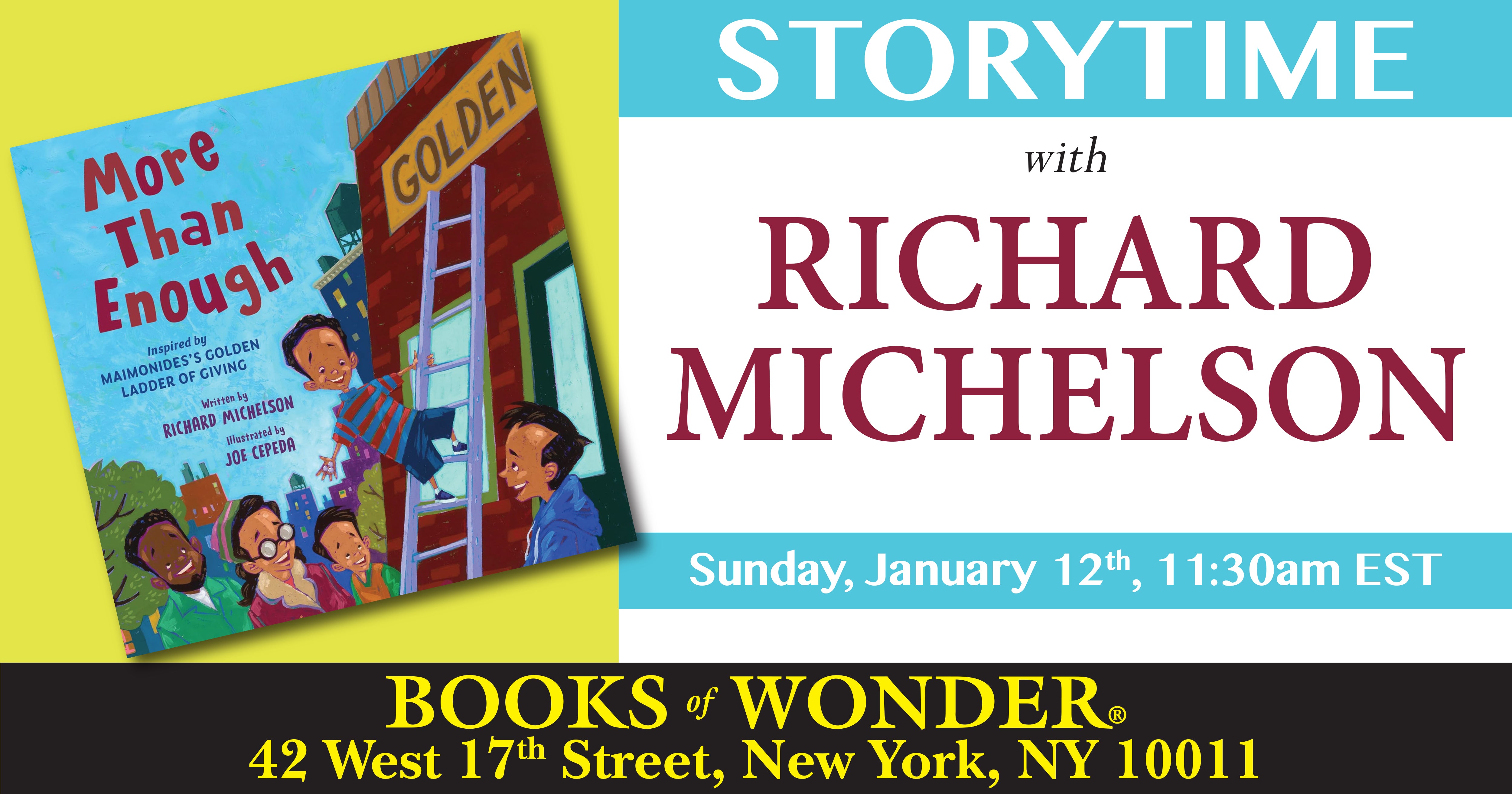 Storytime With the Author | Richard Michelson