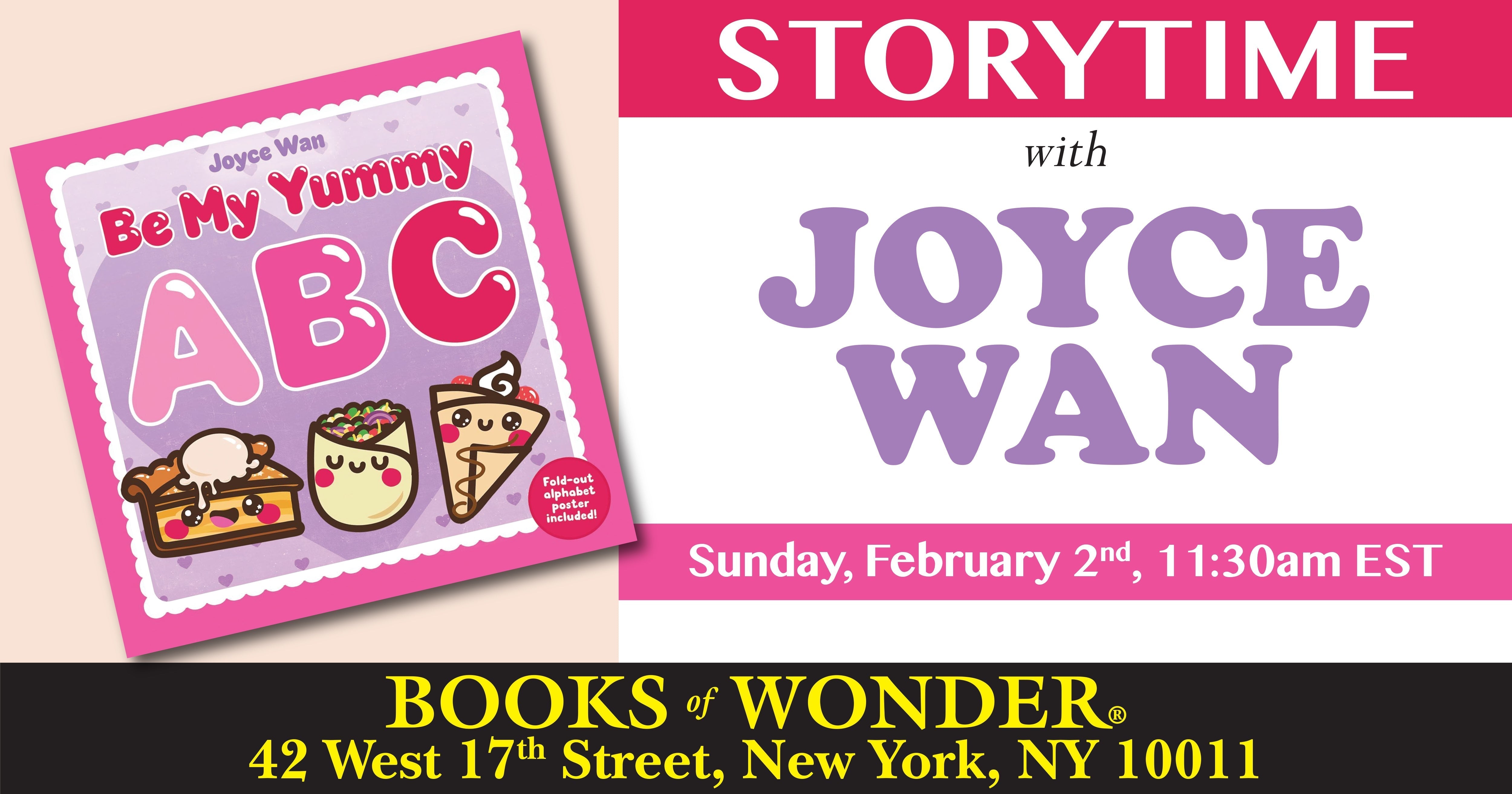 Storytime with the Author | Joyce Wan