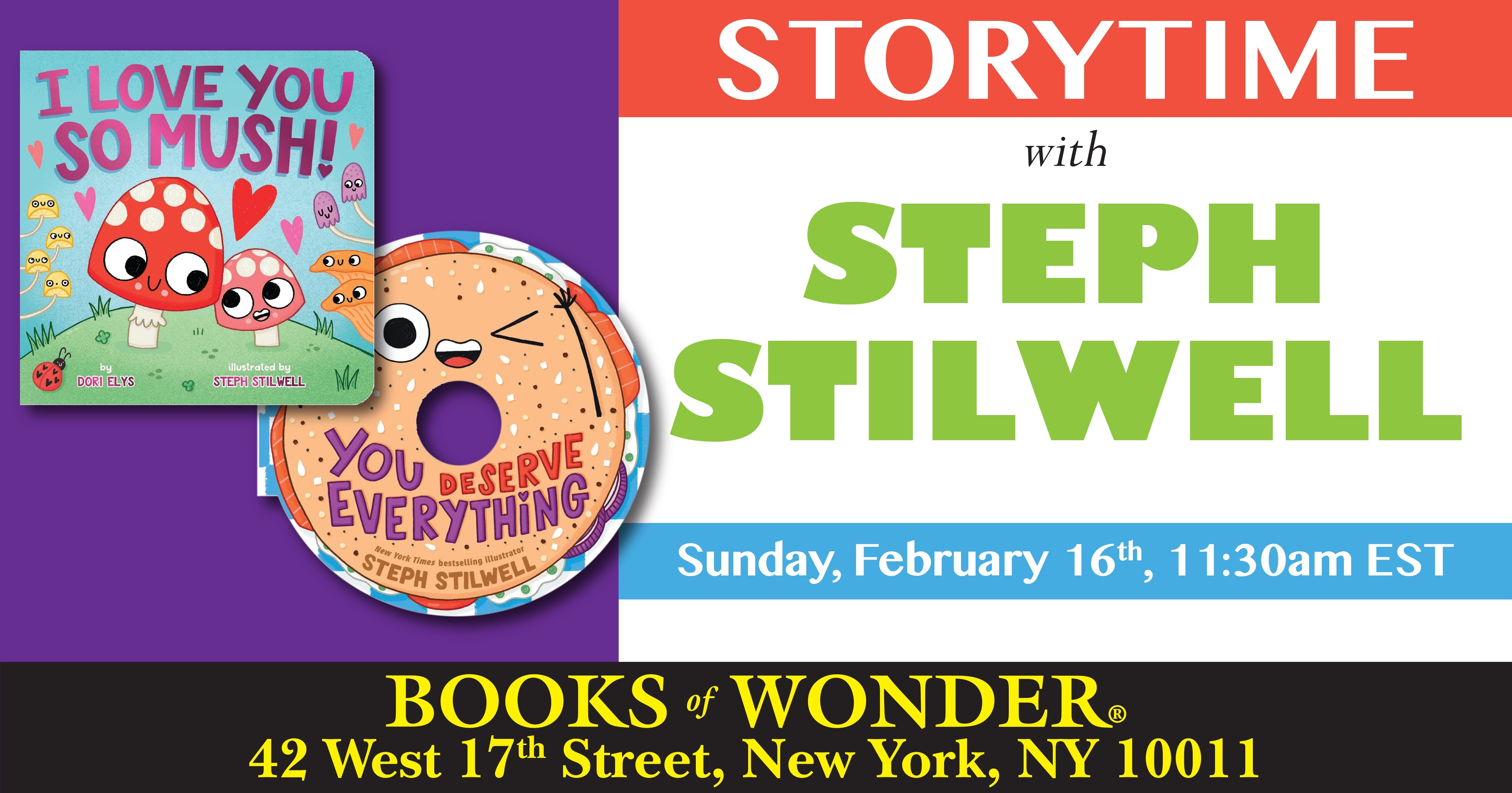 Storytime with the Author | Steph Stilwell