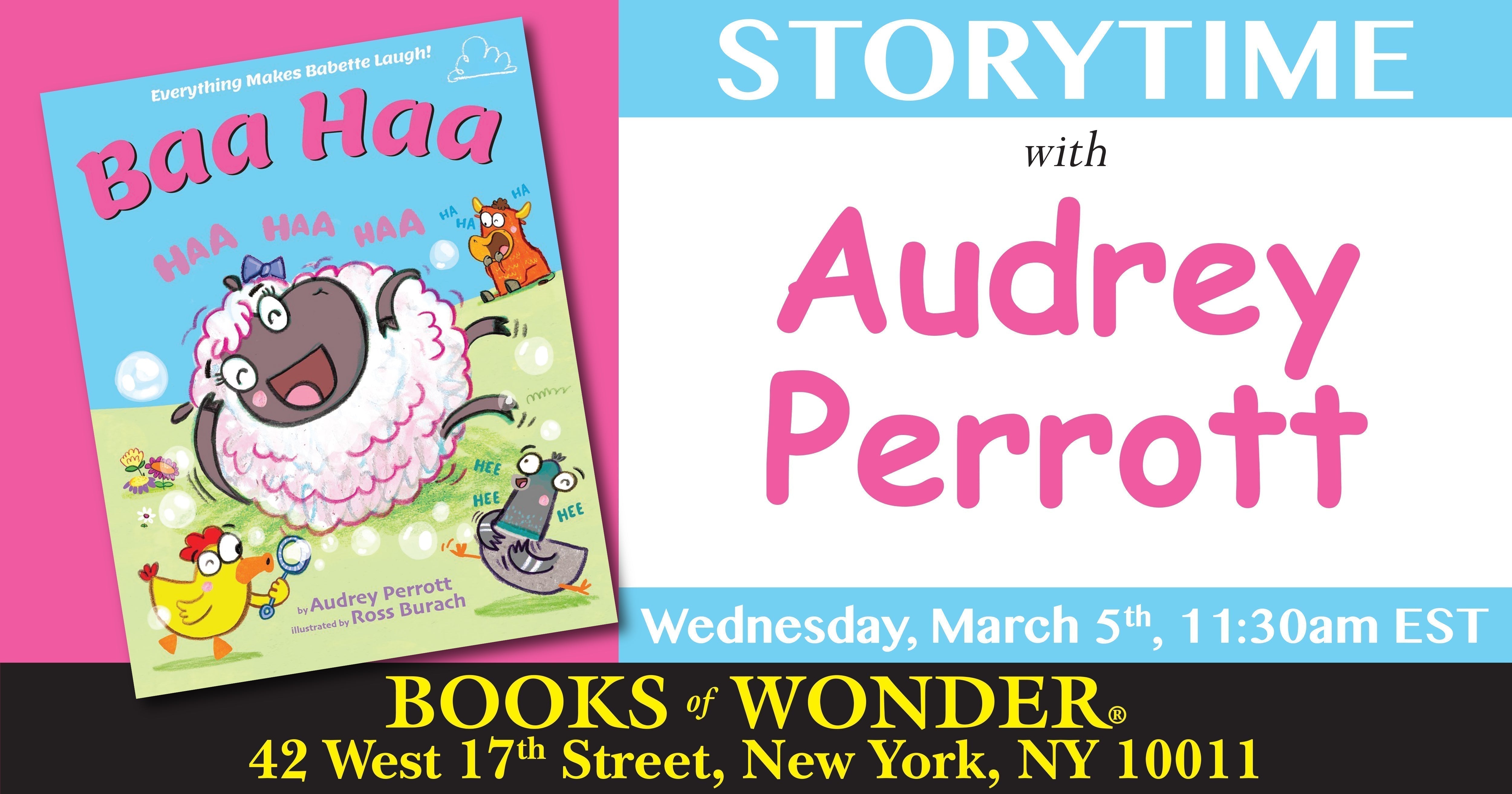 Storytime with the Author | Audrey Perrott