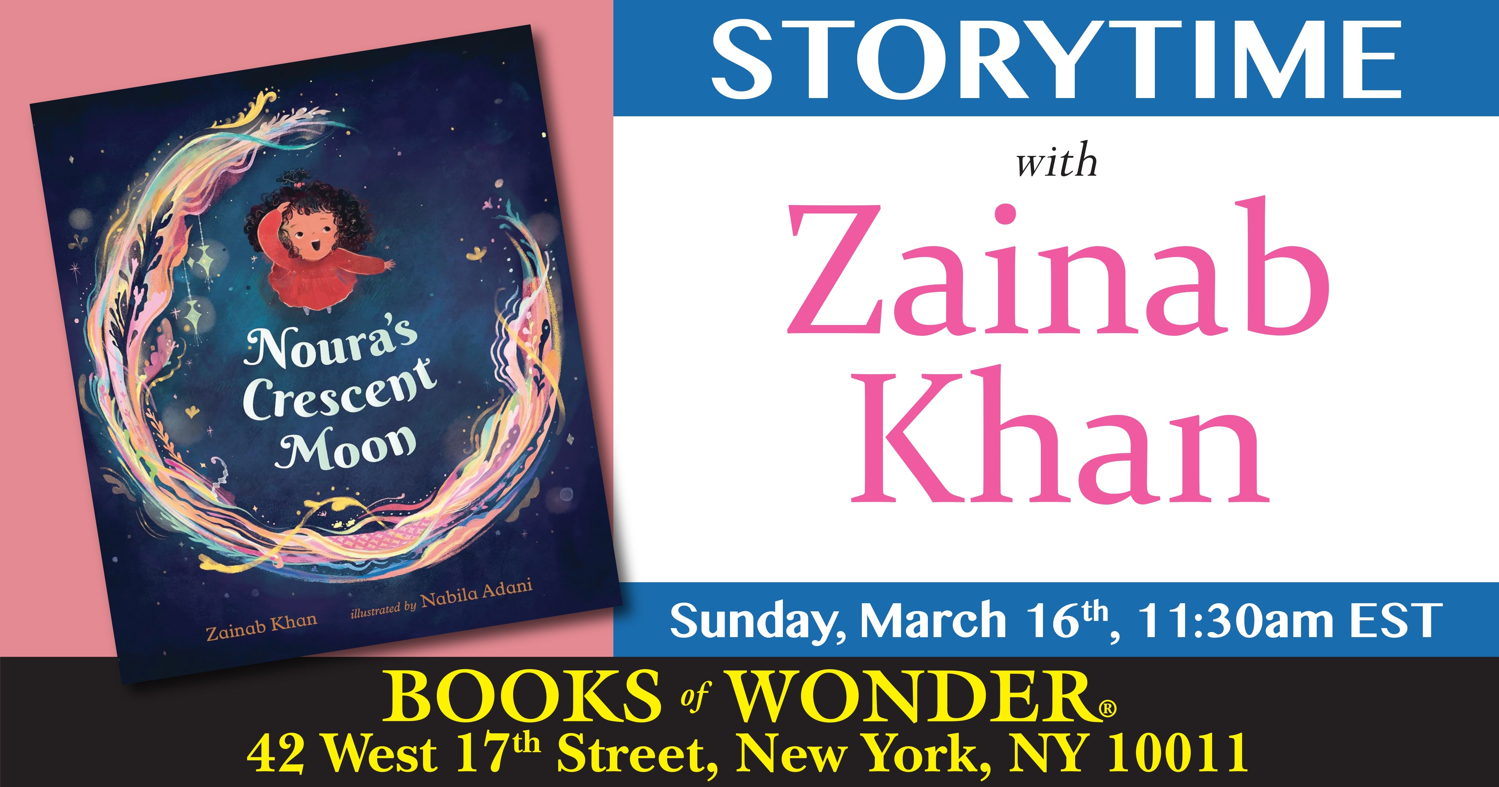 Storytime with the Author | Zainab Khan