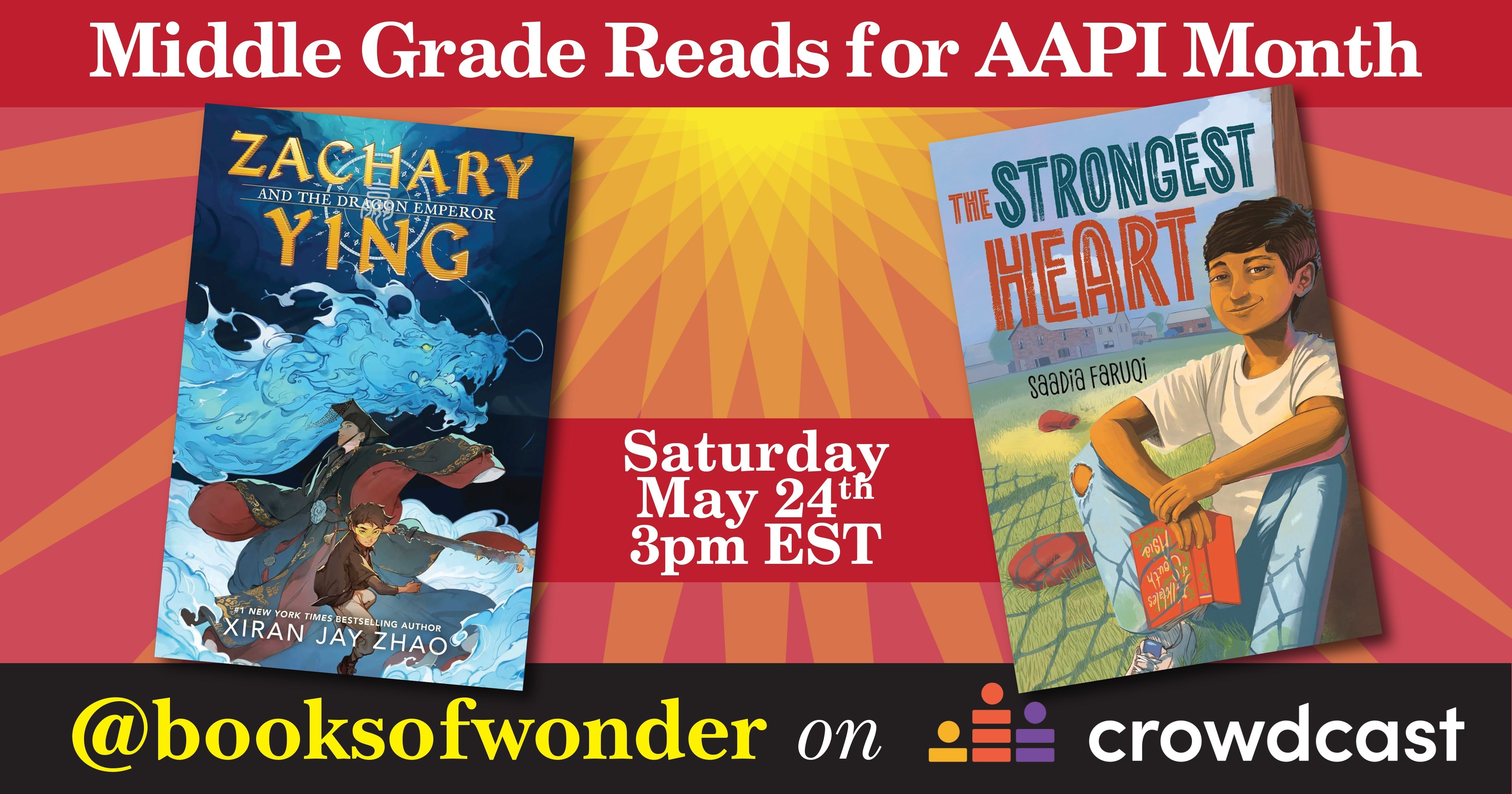 Great Middle Grade Reads for AAPI Month