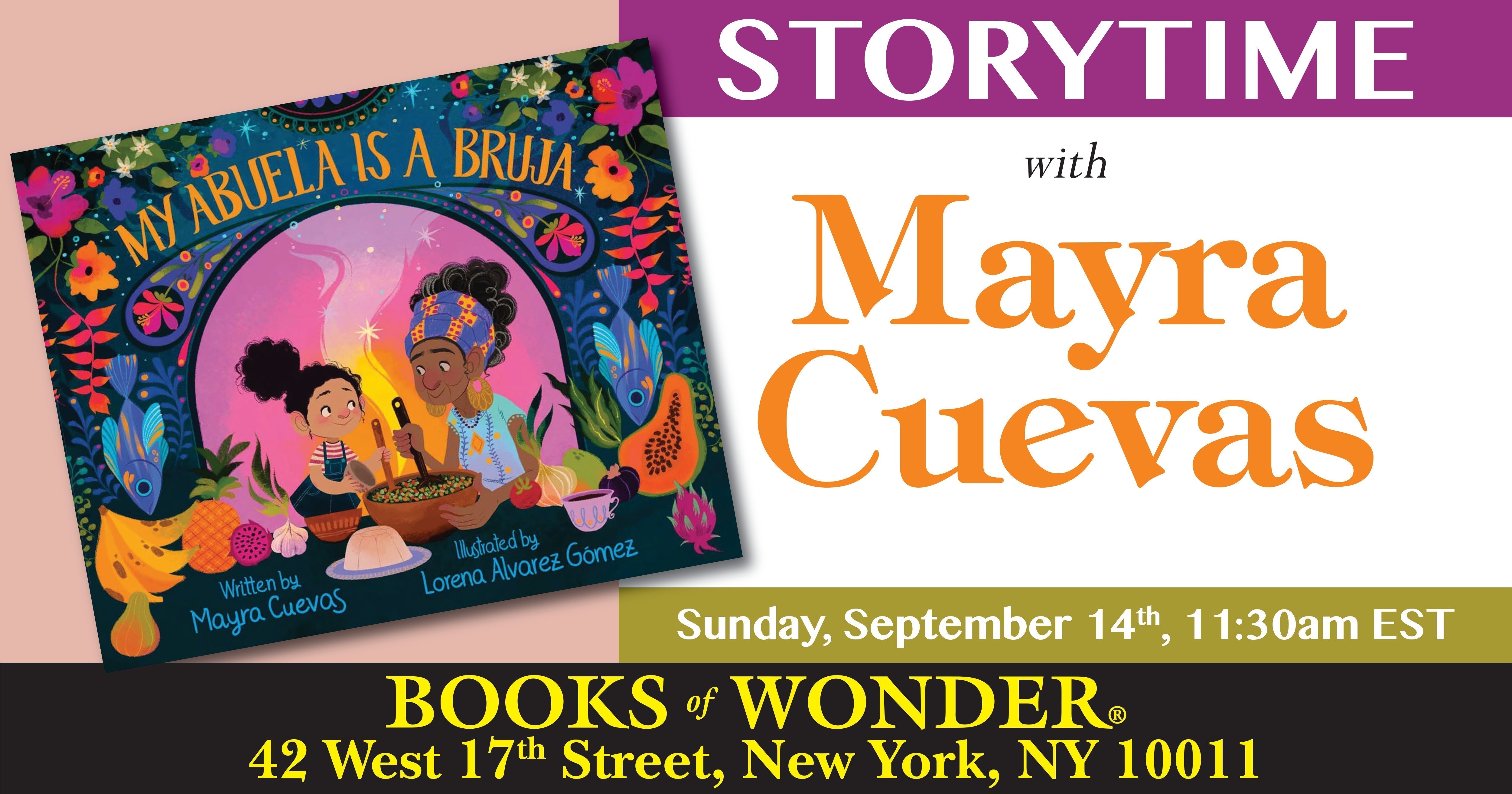 Storytime with the Author | Mayra Cuevas