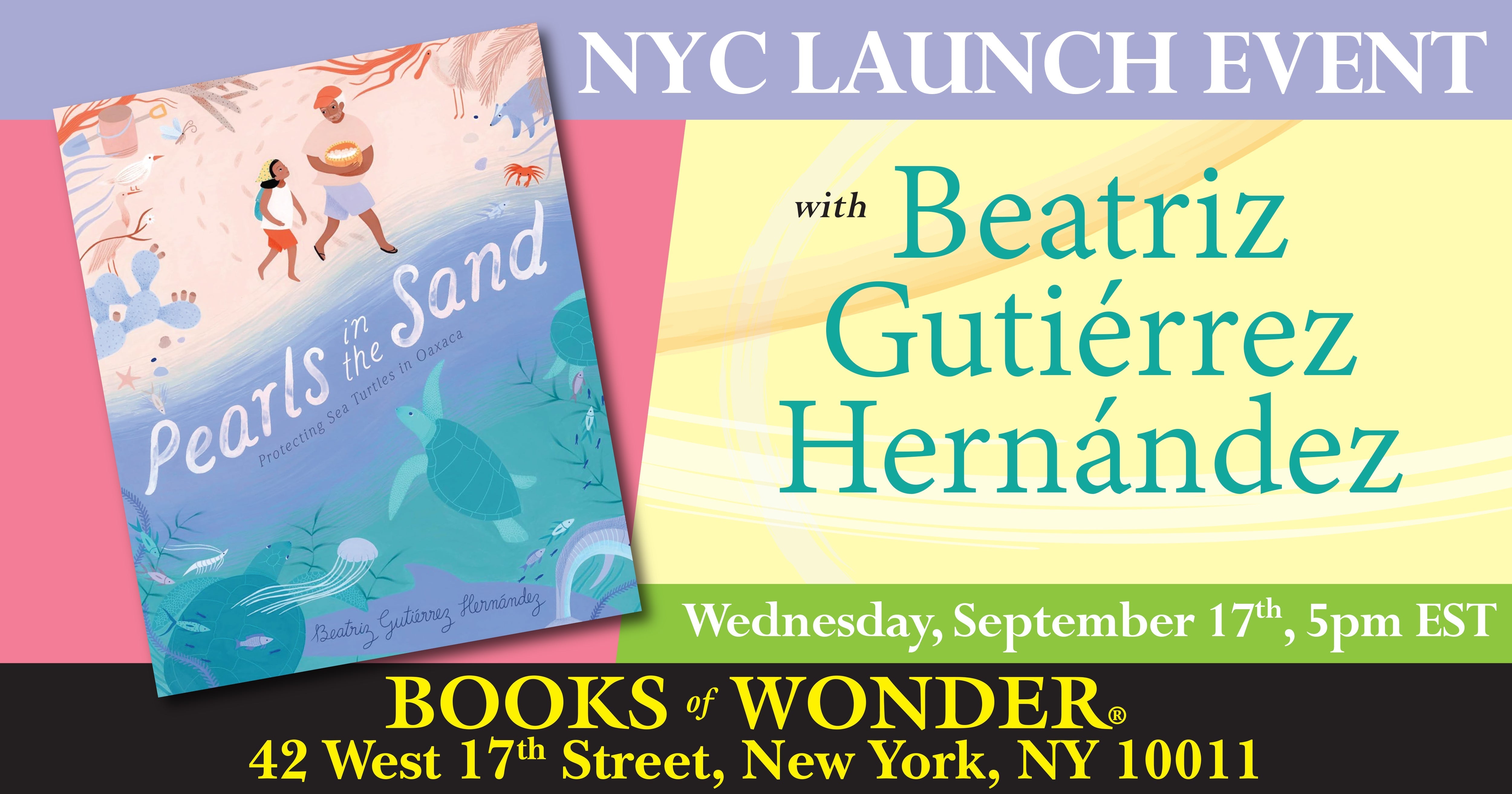 NYC Launch Event | Pearls in the Sand by Beatriz Gutierrez