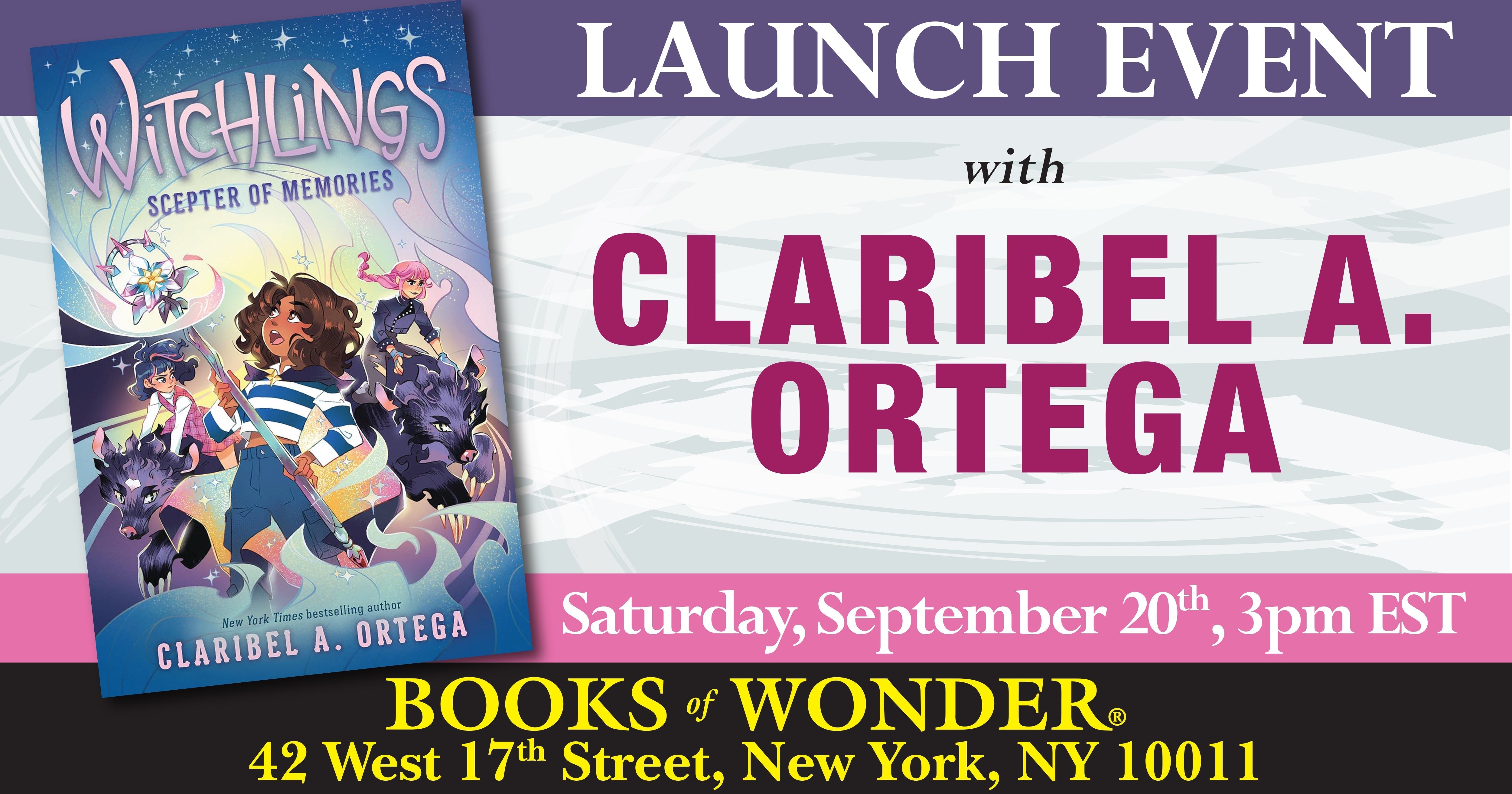 Launch | Scepter of Memories (Witchlings #4) by Claribel Ortega