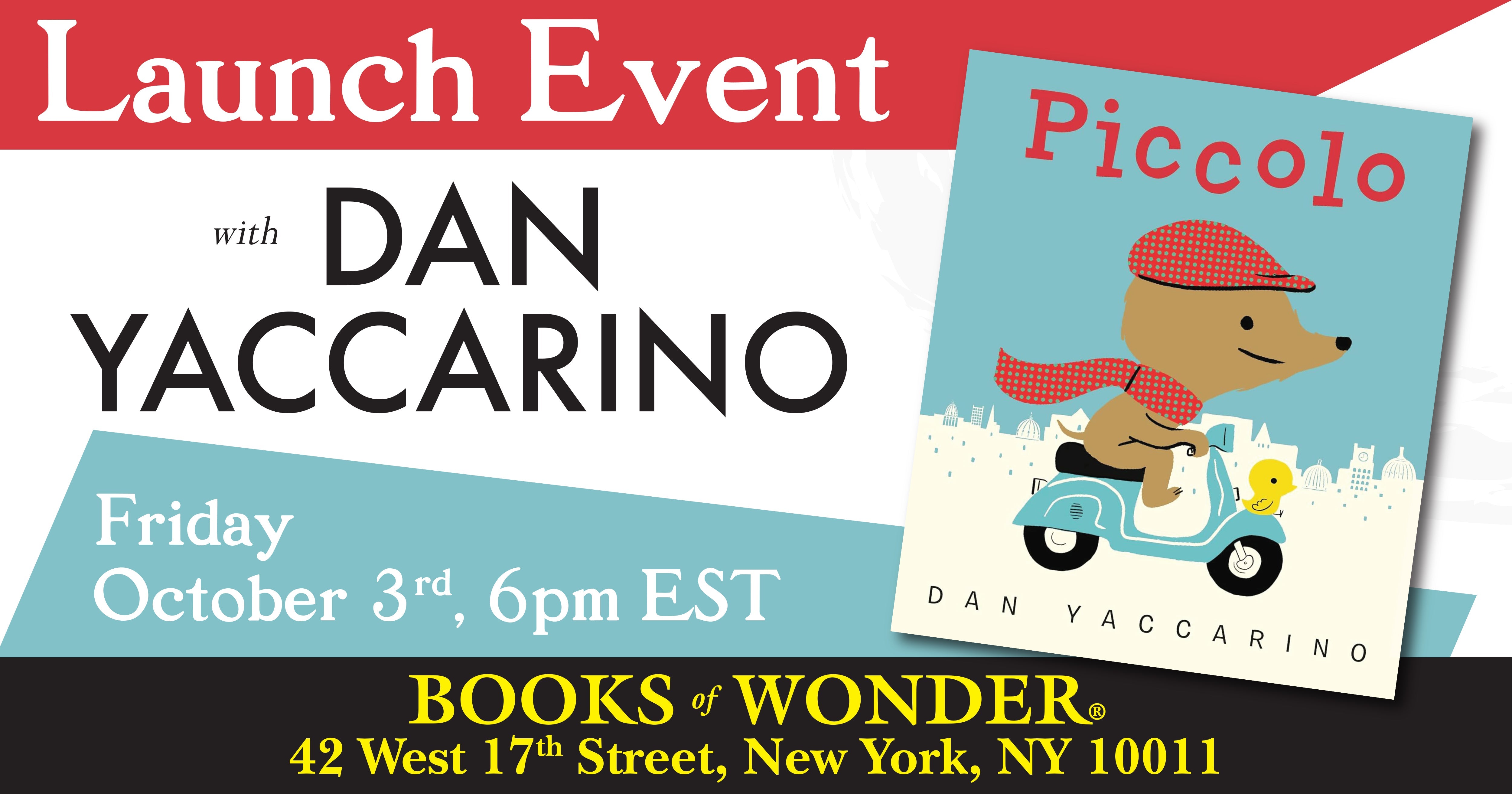 Launch | Piccolo by Dan Yaccarino