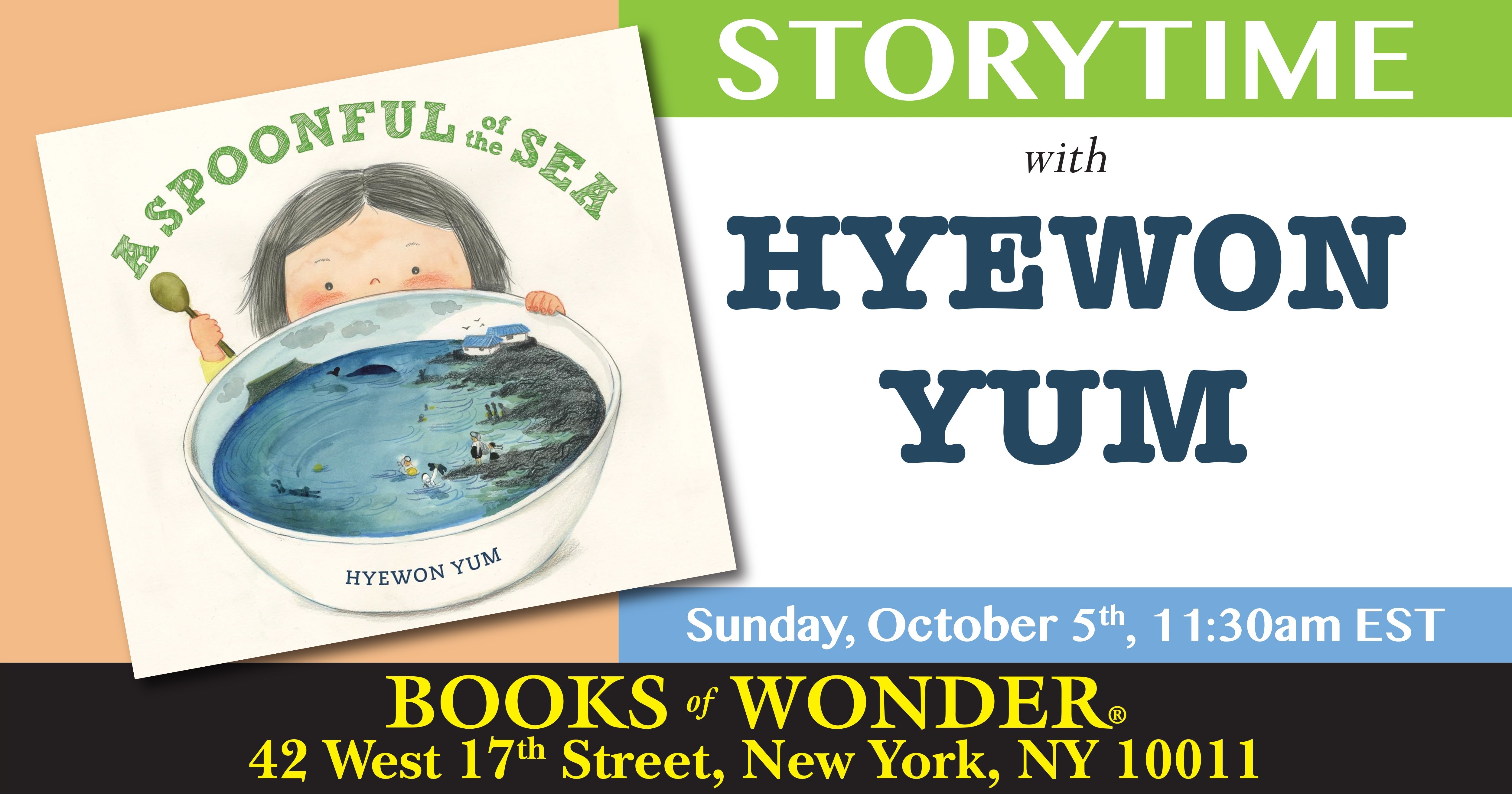 Storytime with the Author | Hyewon Yum