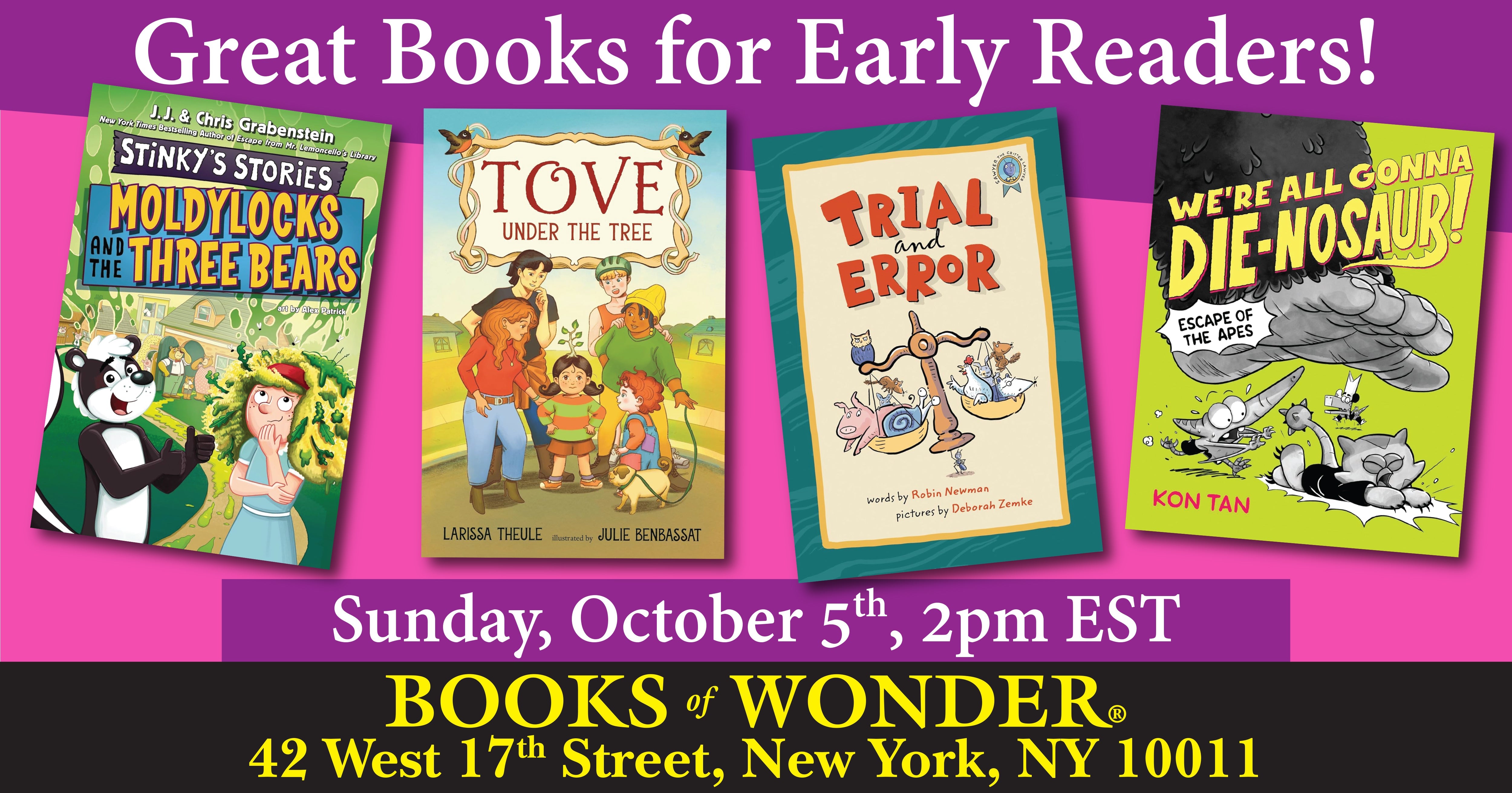 Great Books for Early Readers!