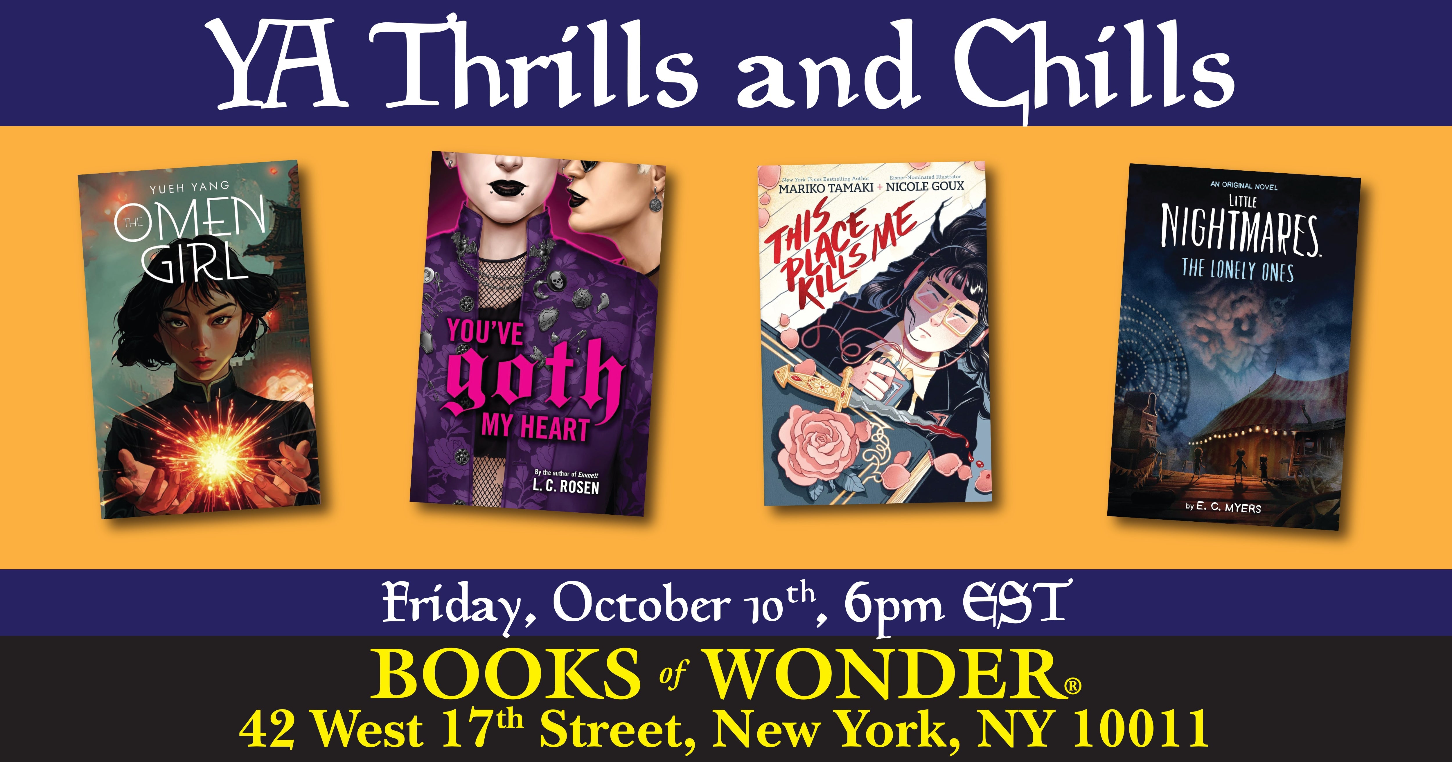 YA Thrills & Chills!