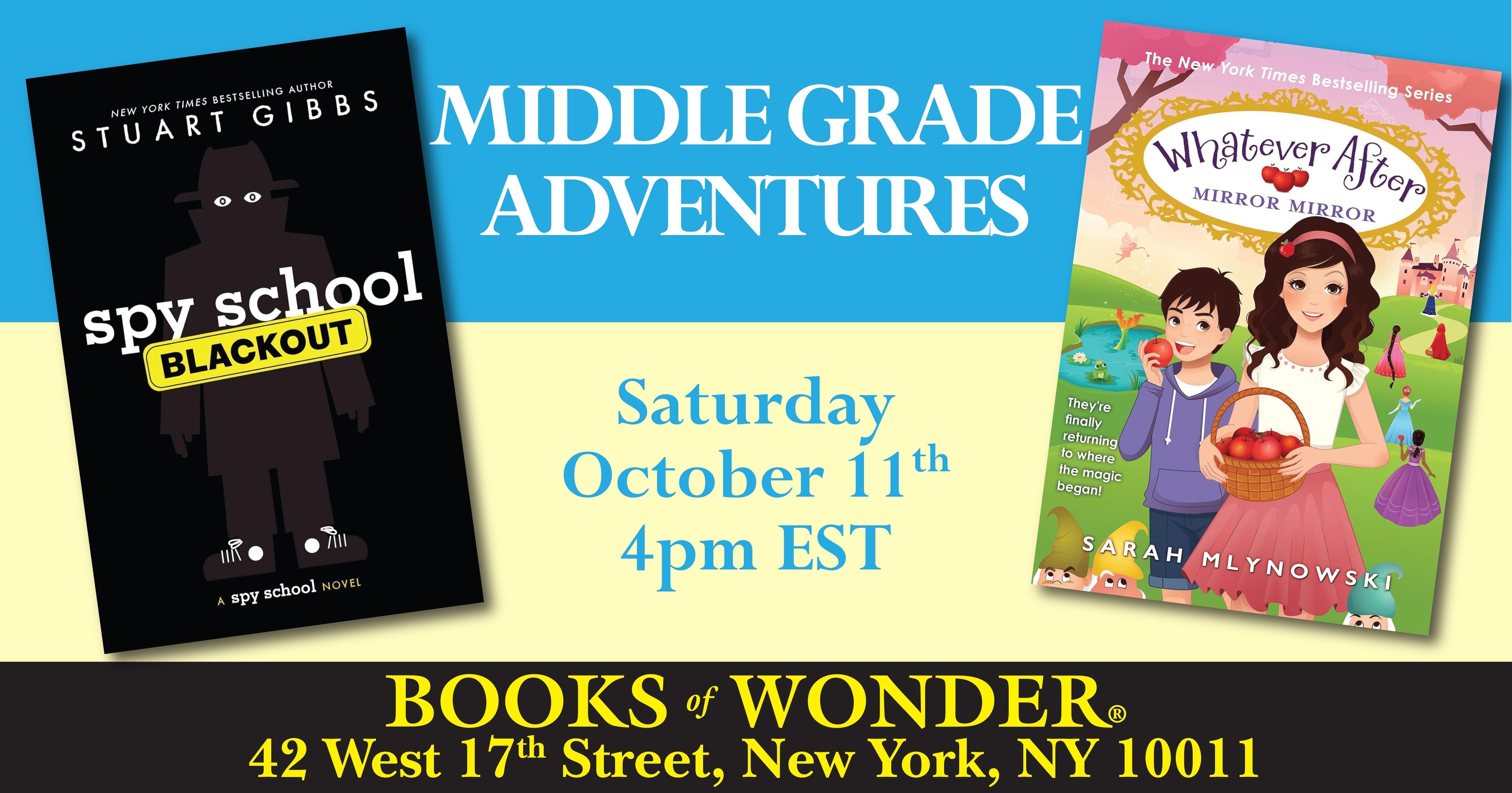 Middle Grade Adventures!