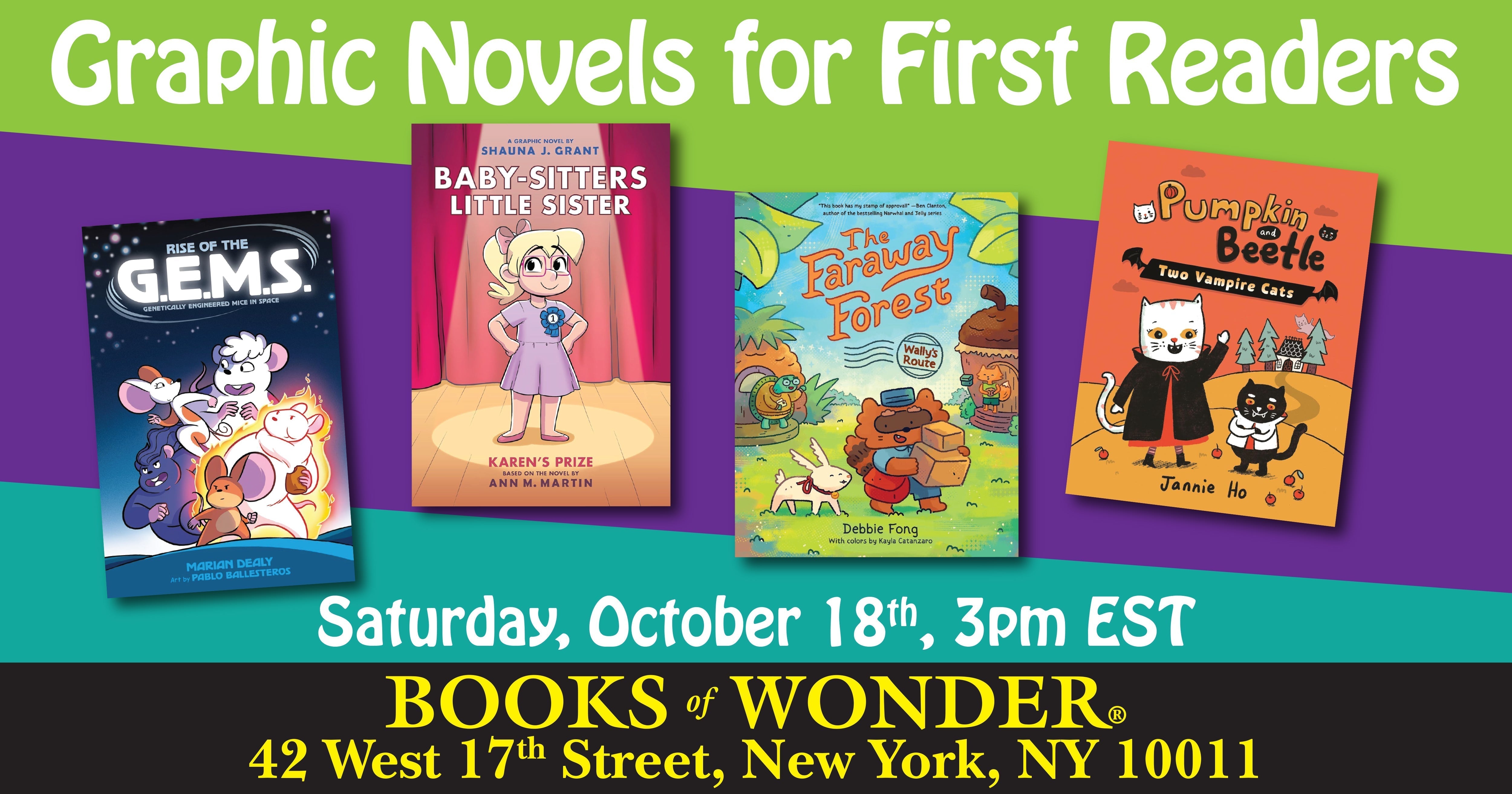 Graphic Novels for First Readers