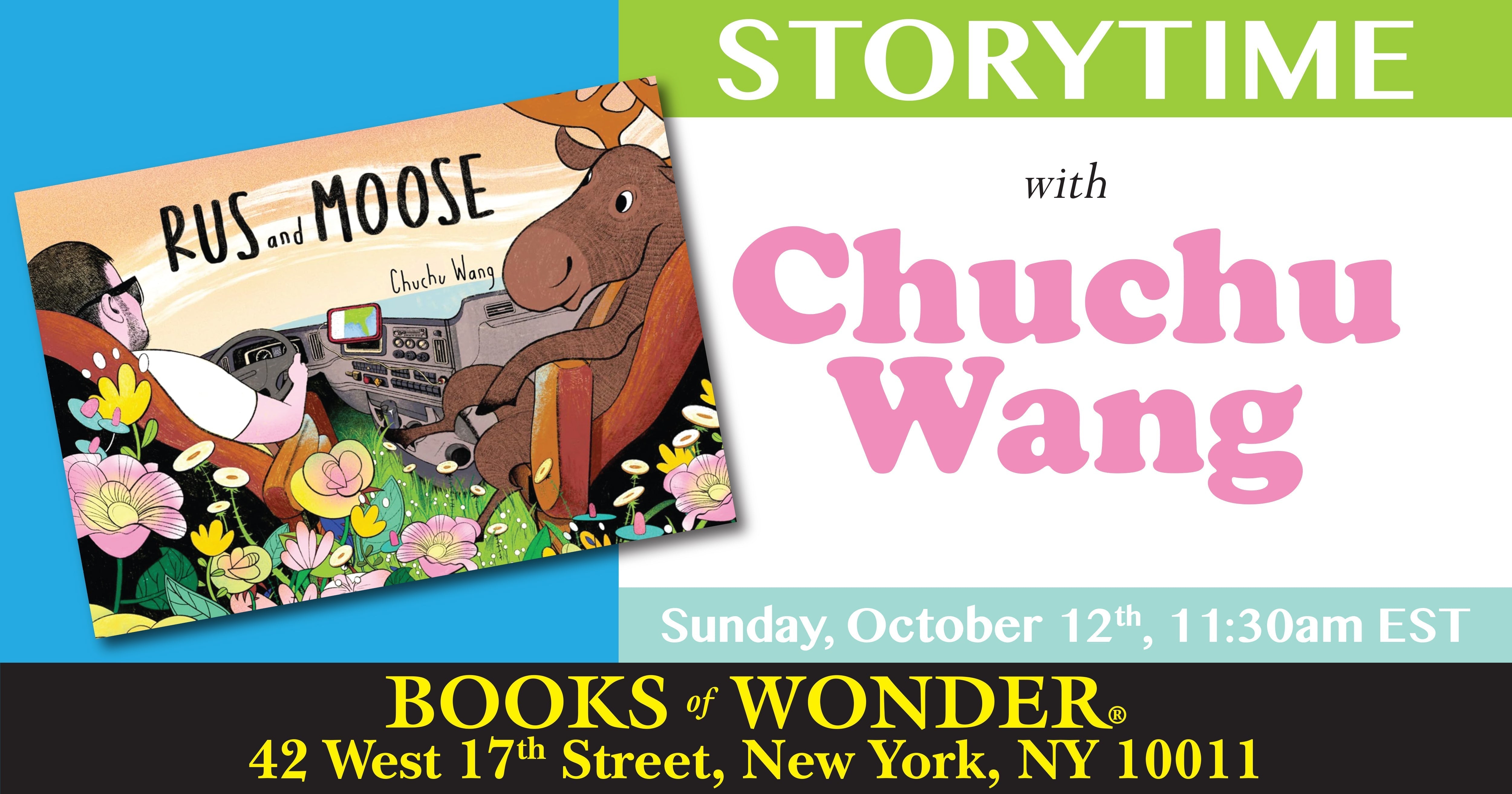 Storytime with the Author | Chuchu Wang