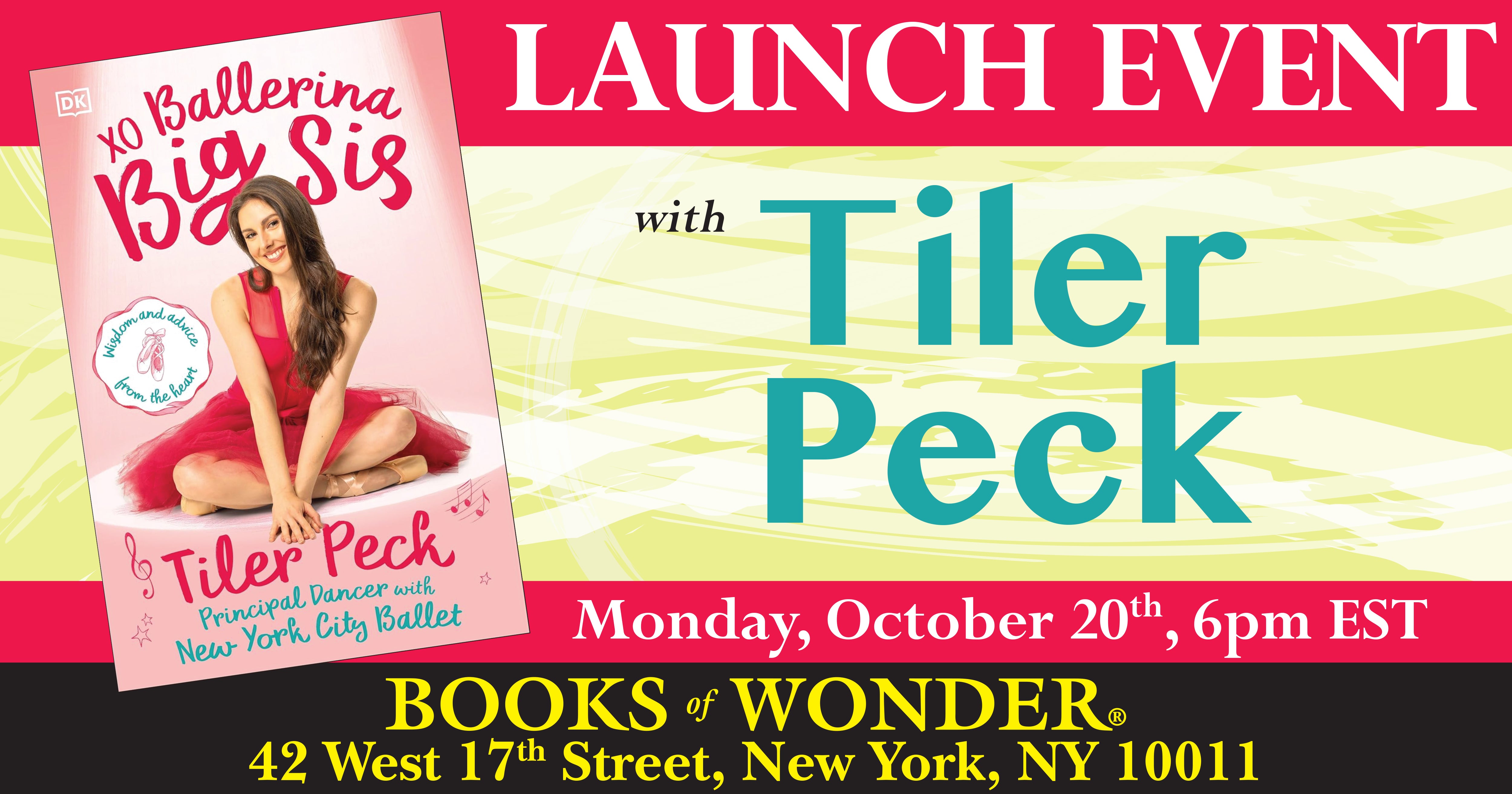 Launch Event | XO Ballerina Big Sis by Tiler Peck