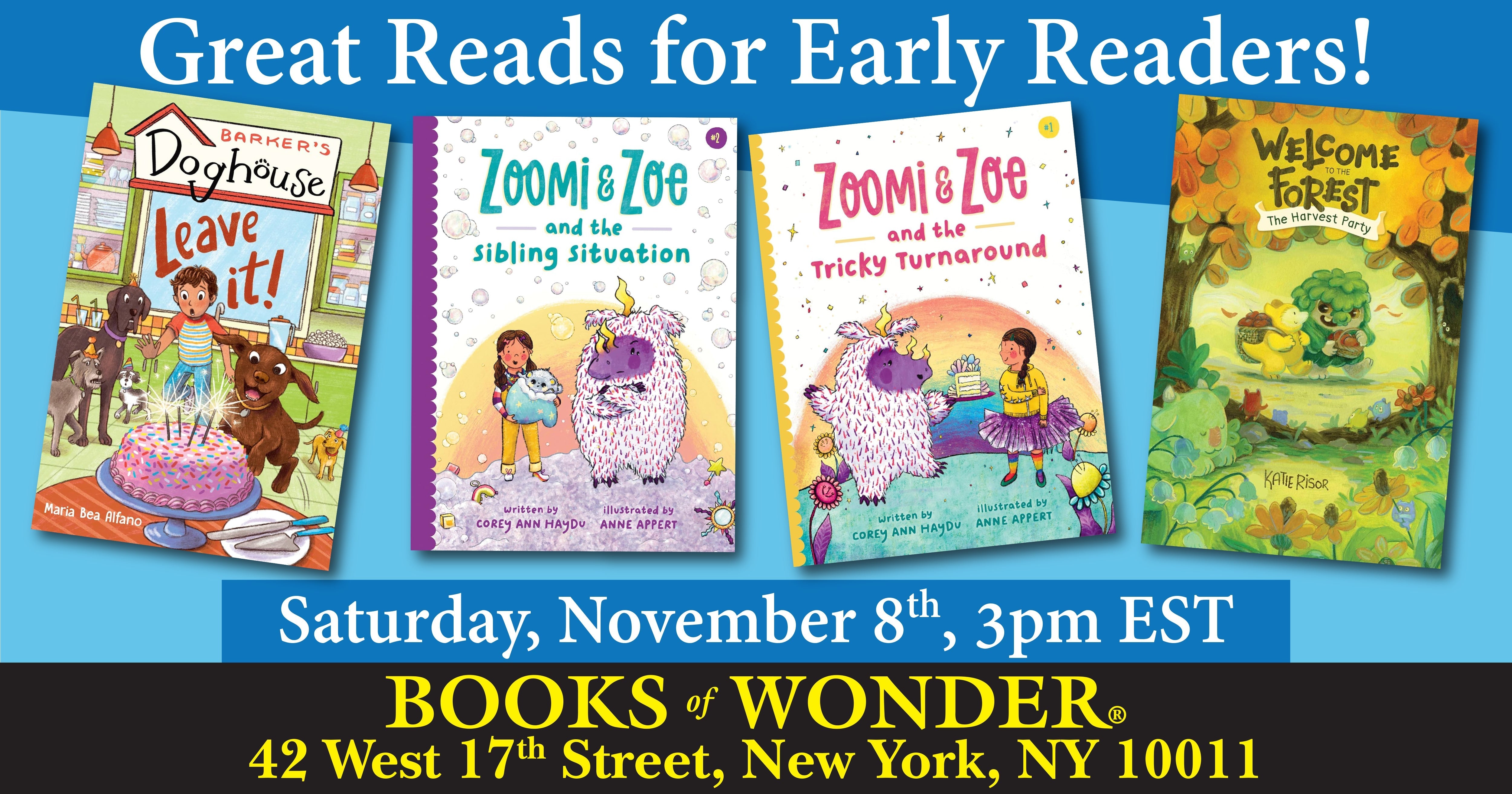 Great Reads for Early Readers!