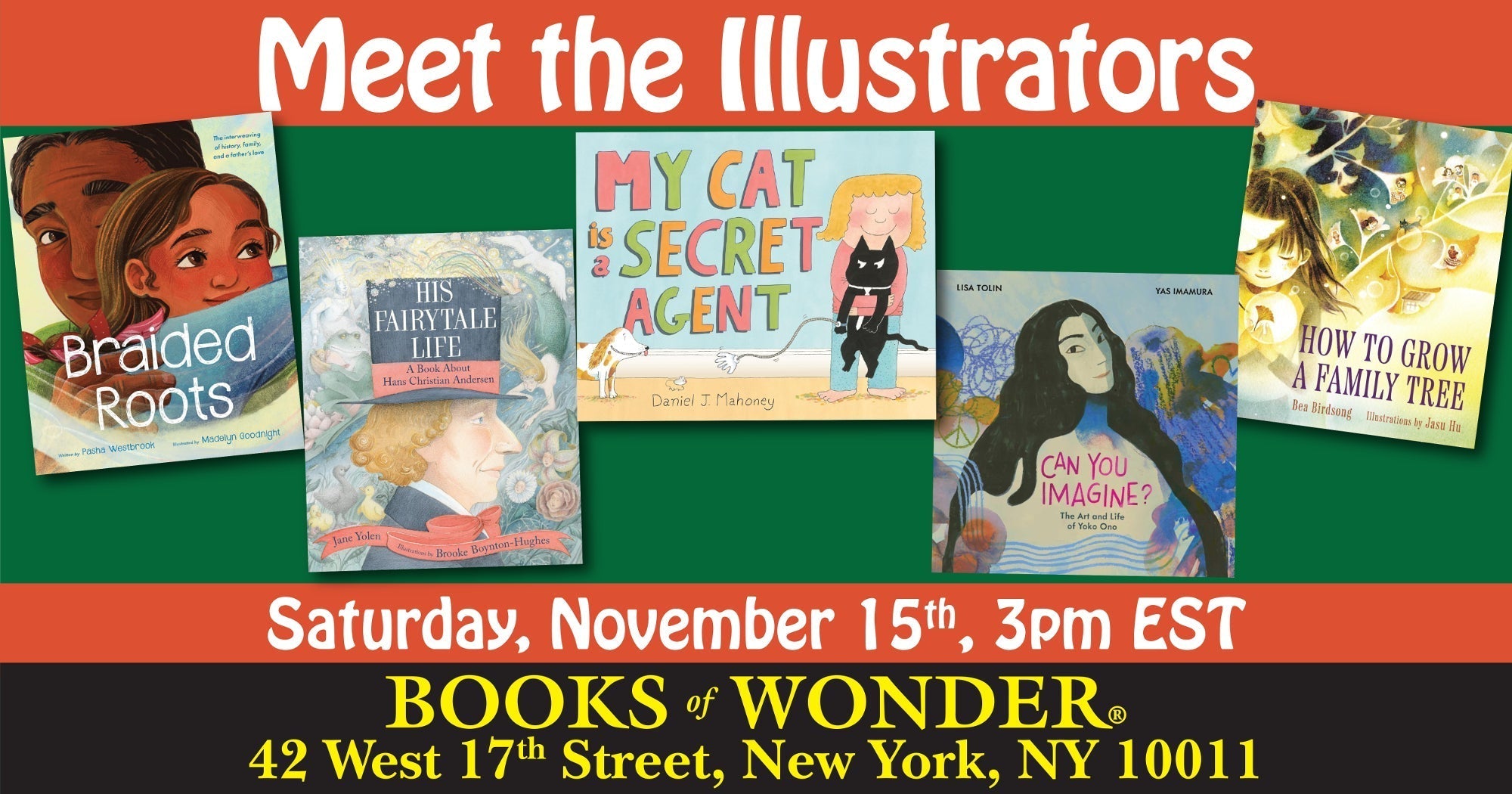 Meet the Illustrators!