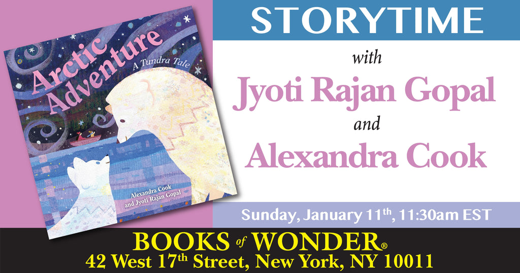 Storytime with the Author and Artist | Jyoti Rajan Gopal and Alexandra Cook