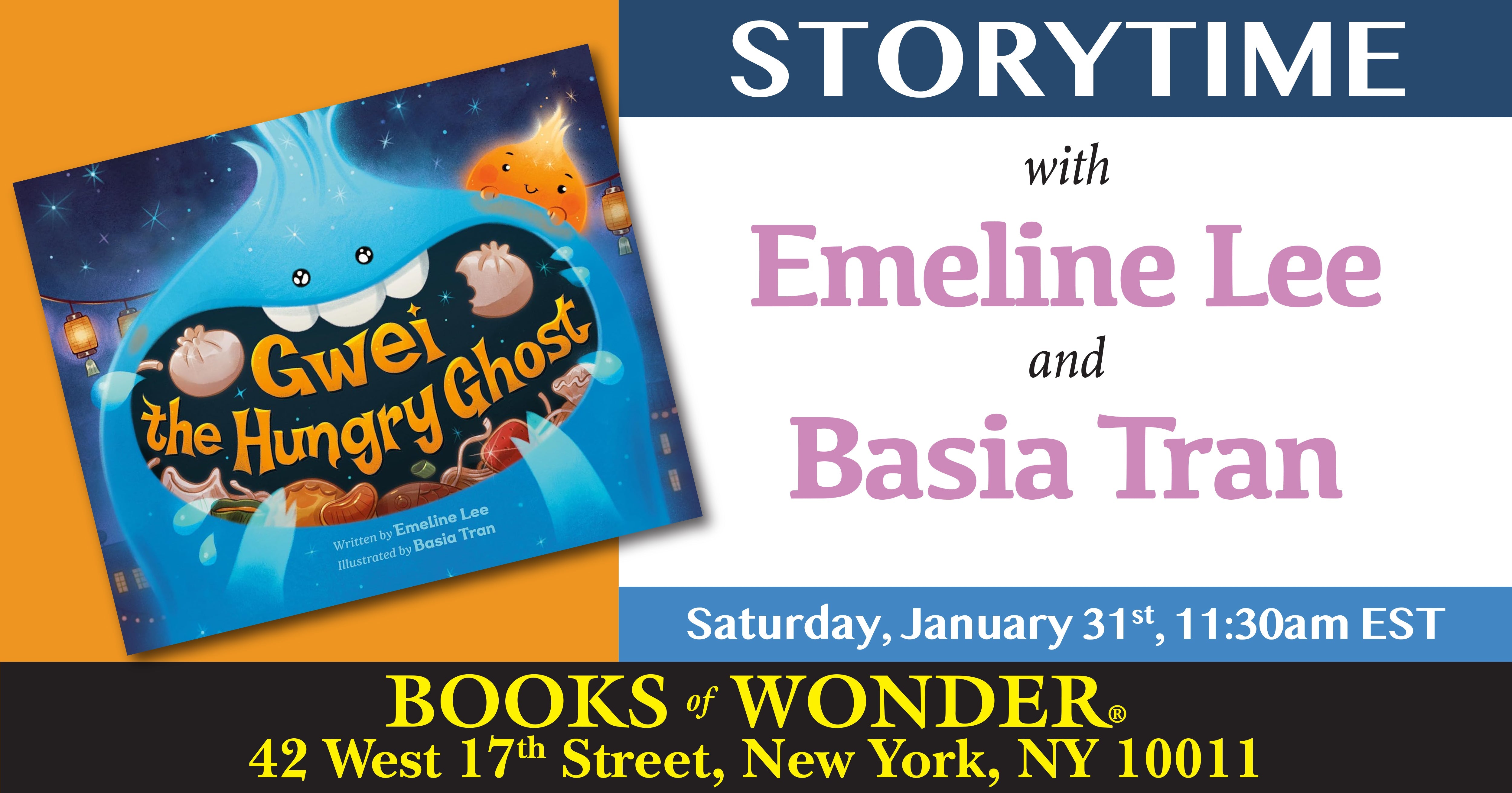 Storytime with the Author and Artist | Gwei the Hungry Ghost