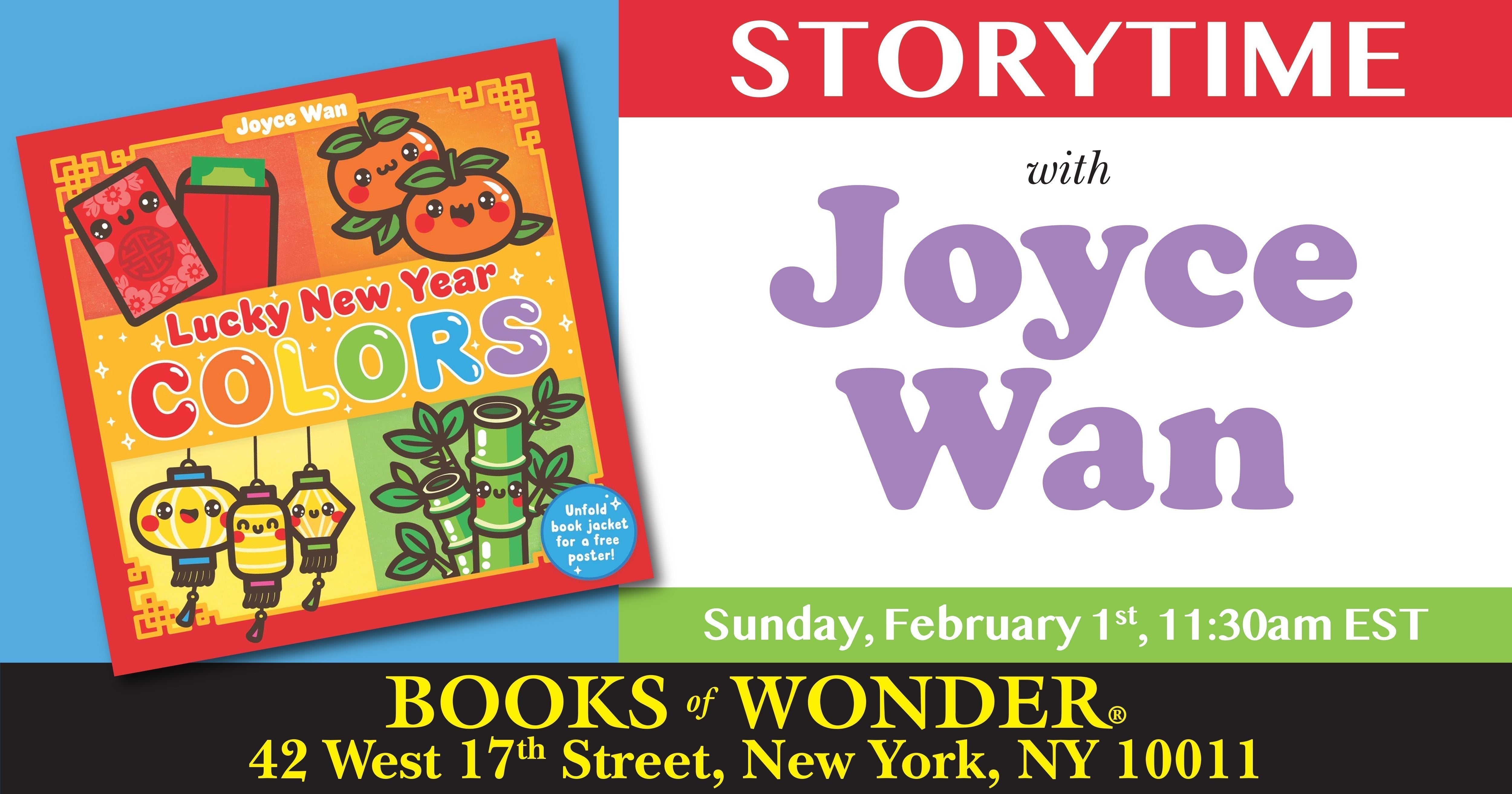 Storytime with the Author | Joyce Wan