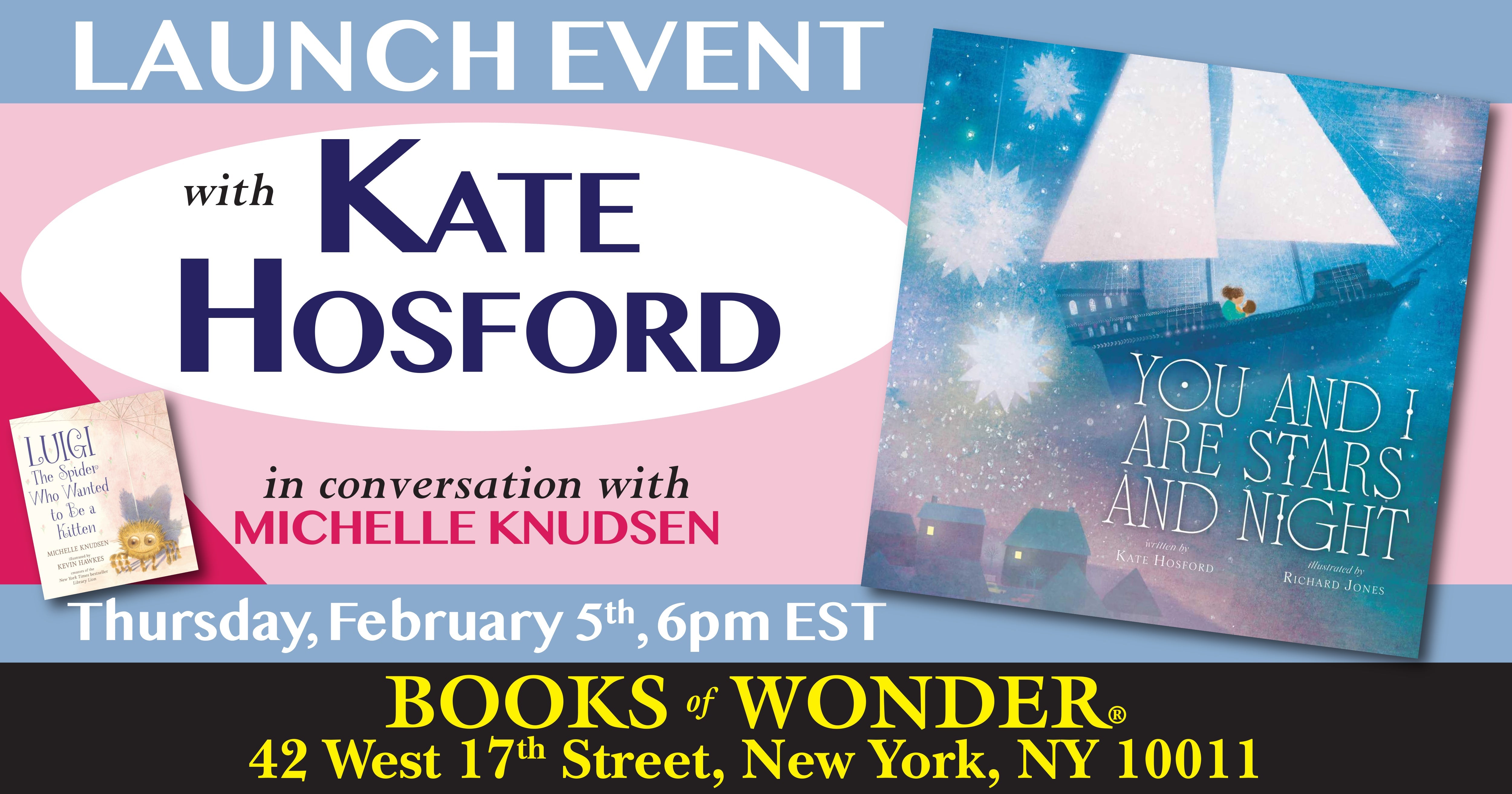 Launch Event | You and I Are Stars and Night