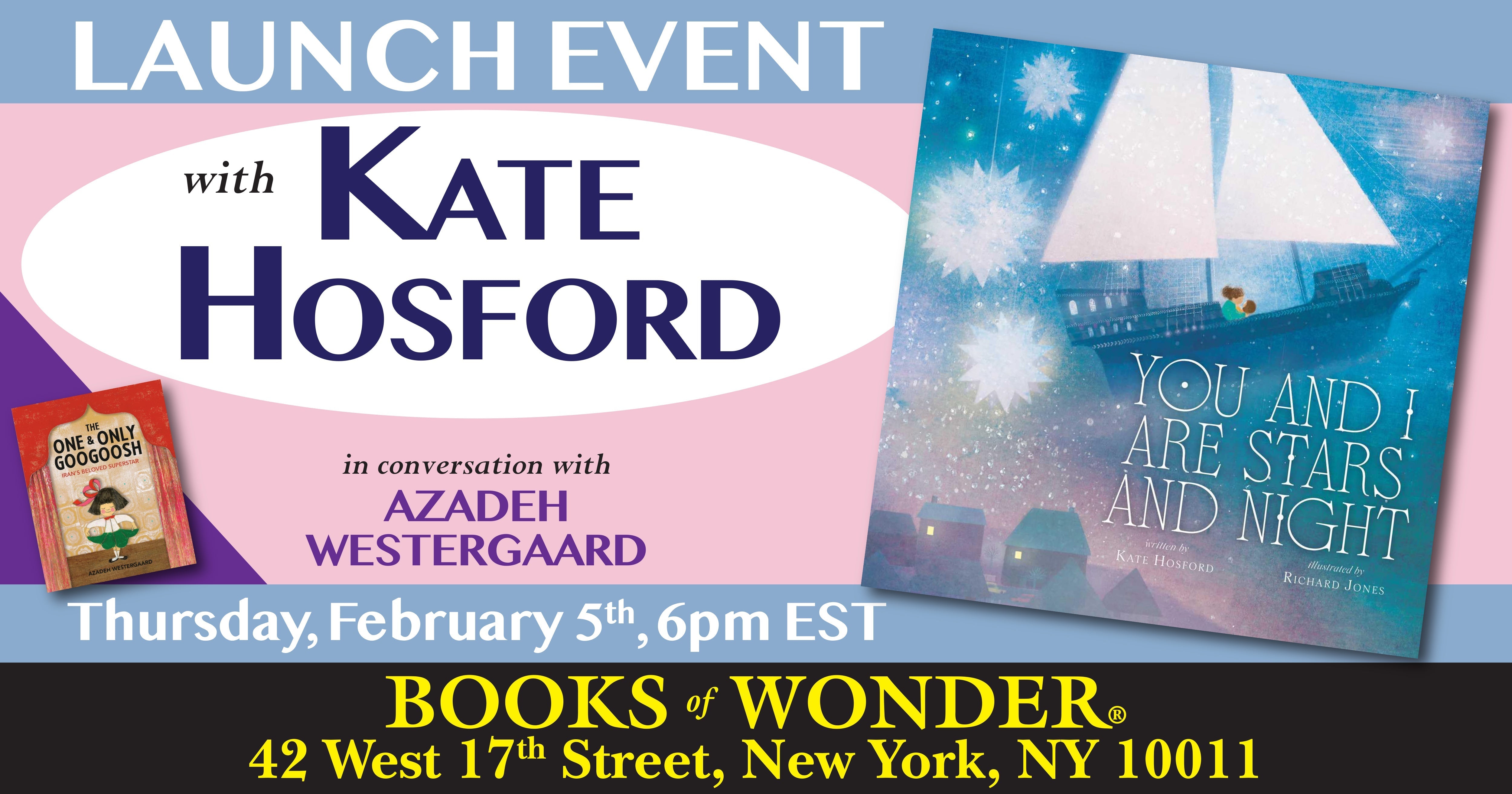 Launch Event | You and I Are Stars and Night