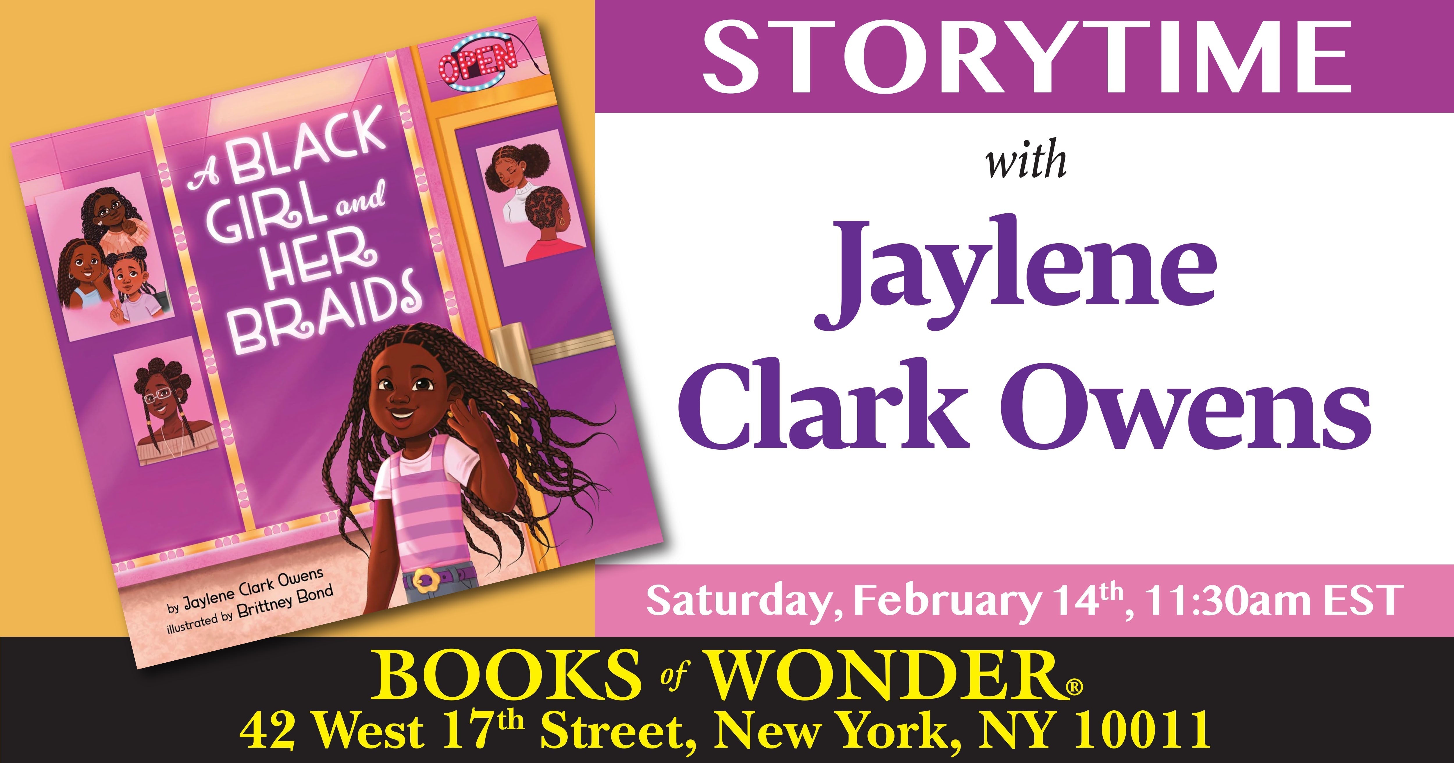 Storytime with the Author | Jaylene Clark Owens