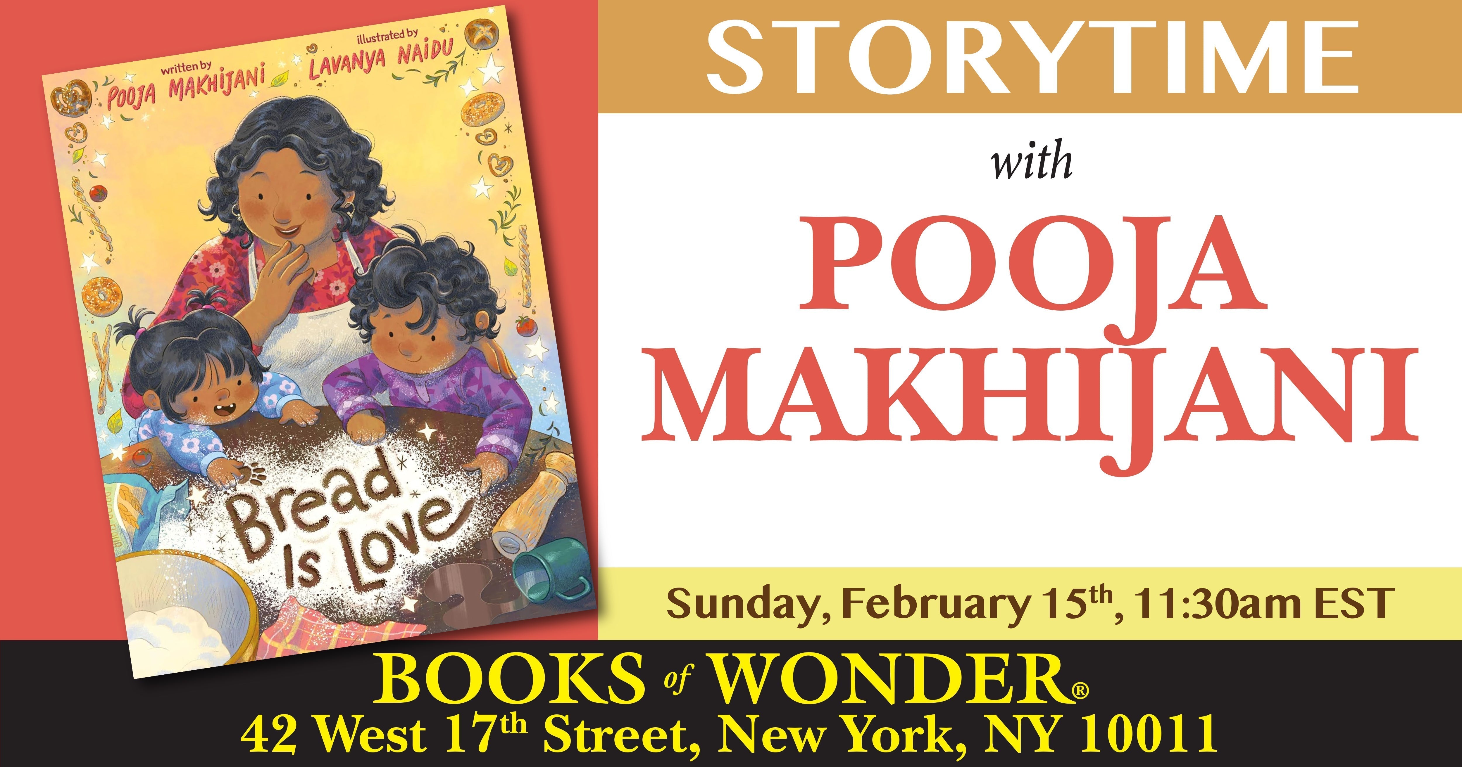 Storytime with the Author | Pooja Makhijani