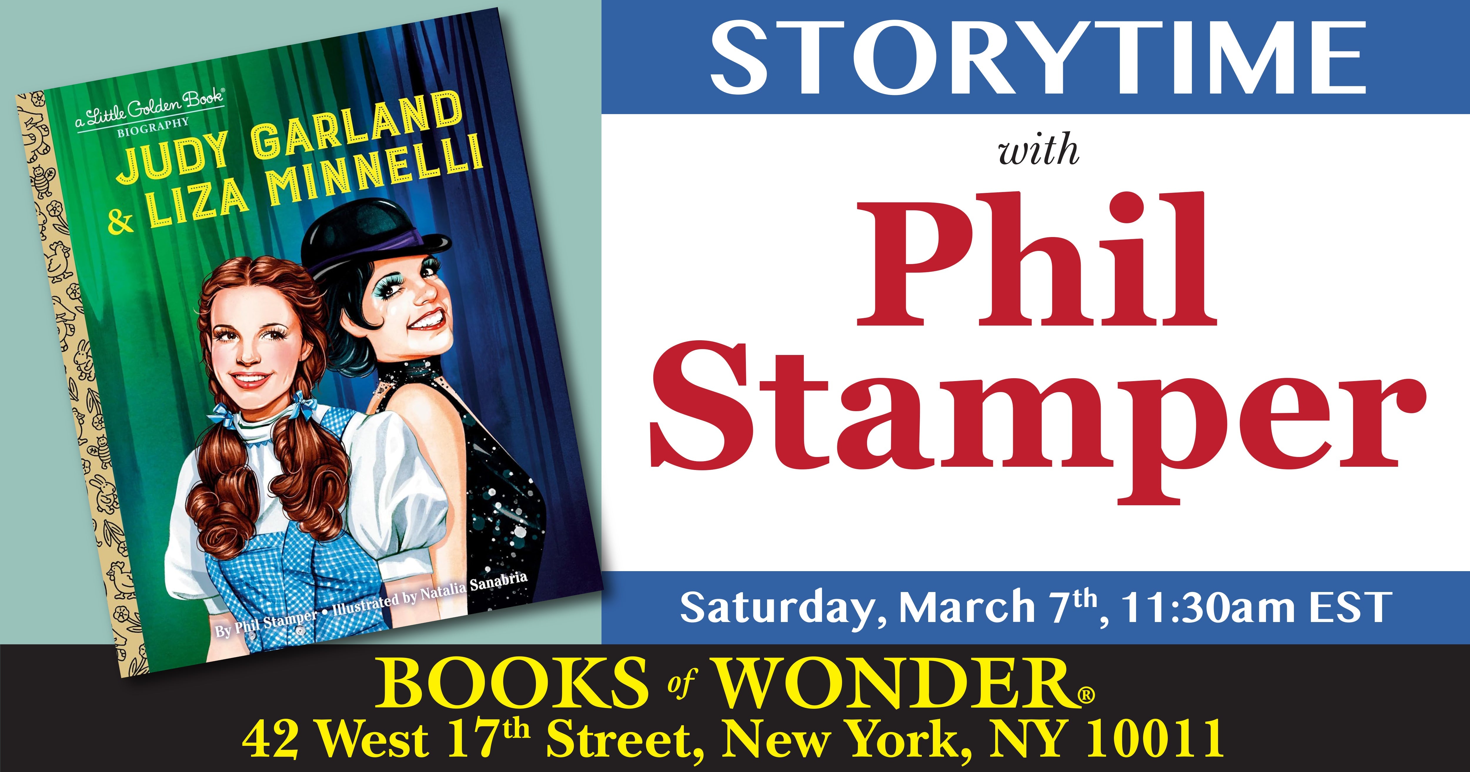 Storytime with the Author | PHIL STAMPER