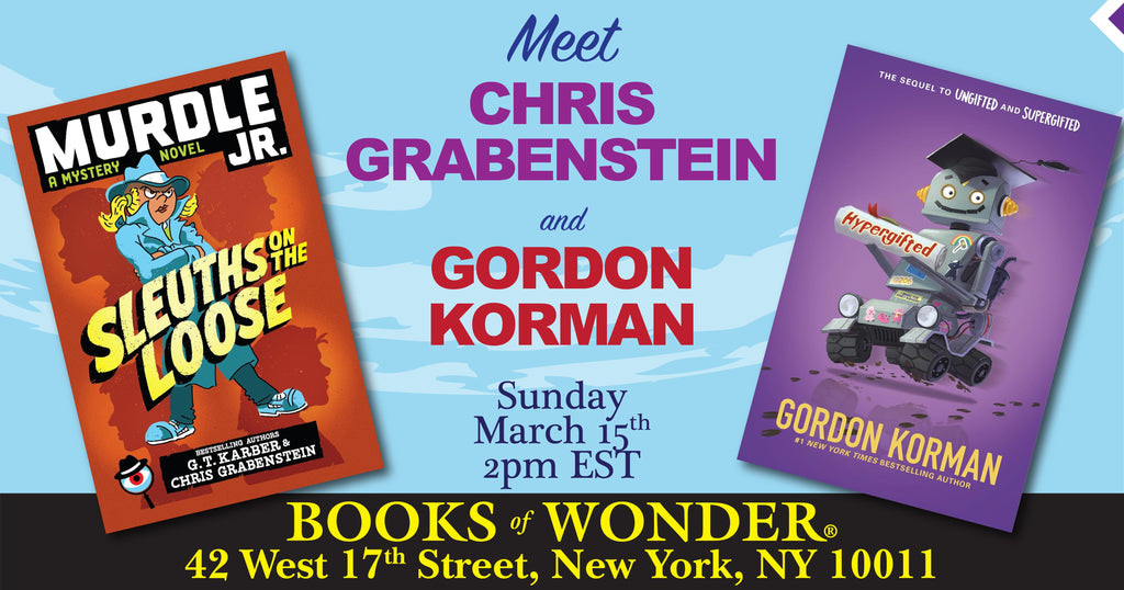 Meet Gordon Korman & Chris Grabenstein!