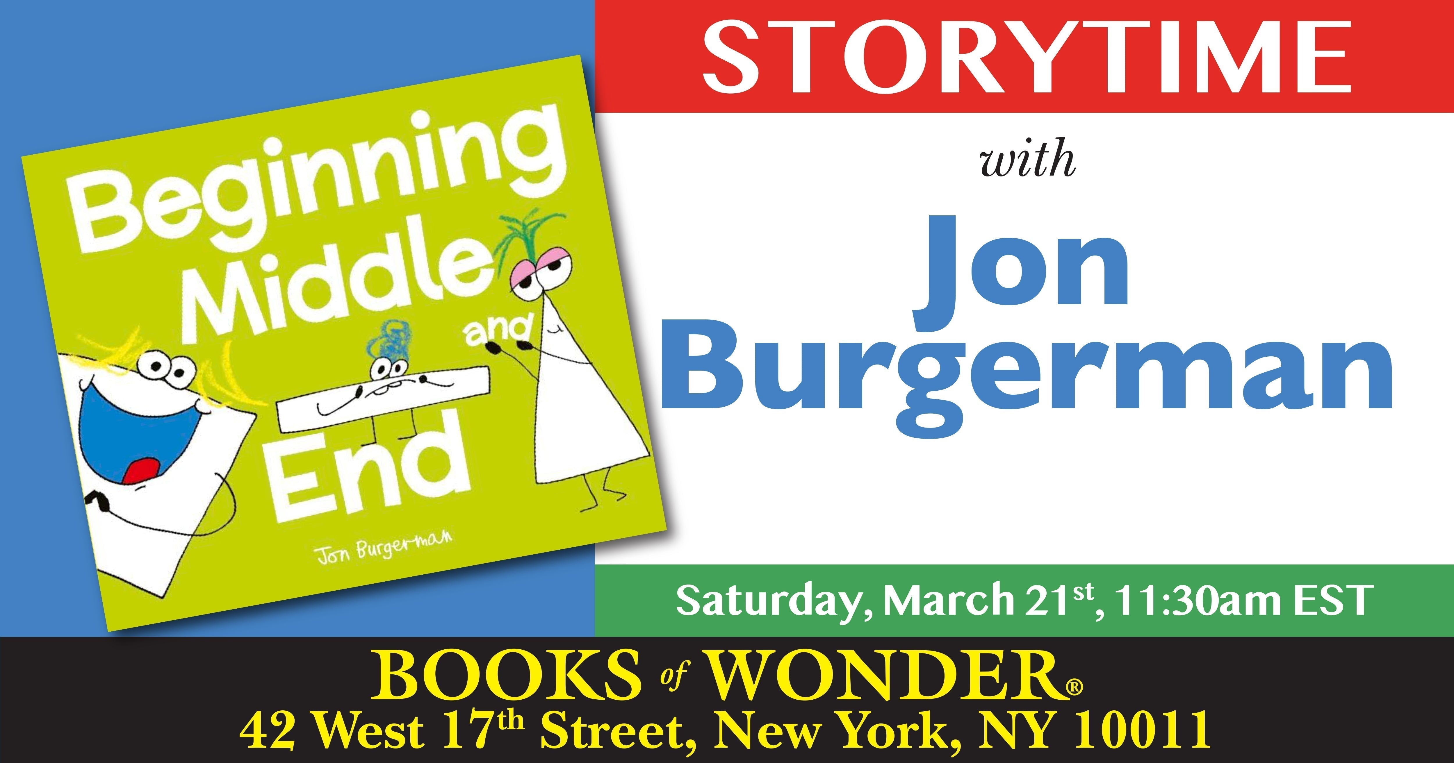Storytime with the Author-Artist | Jon Burgerman