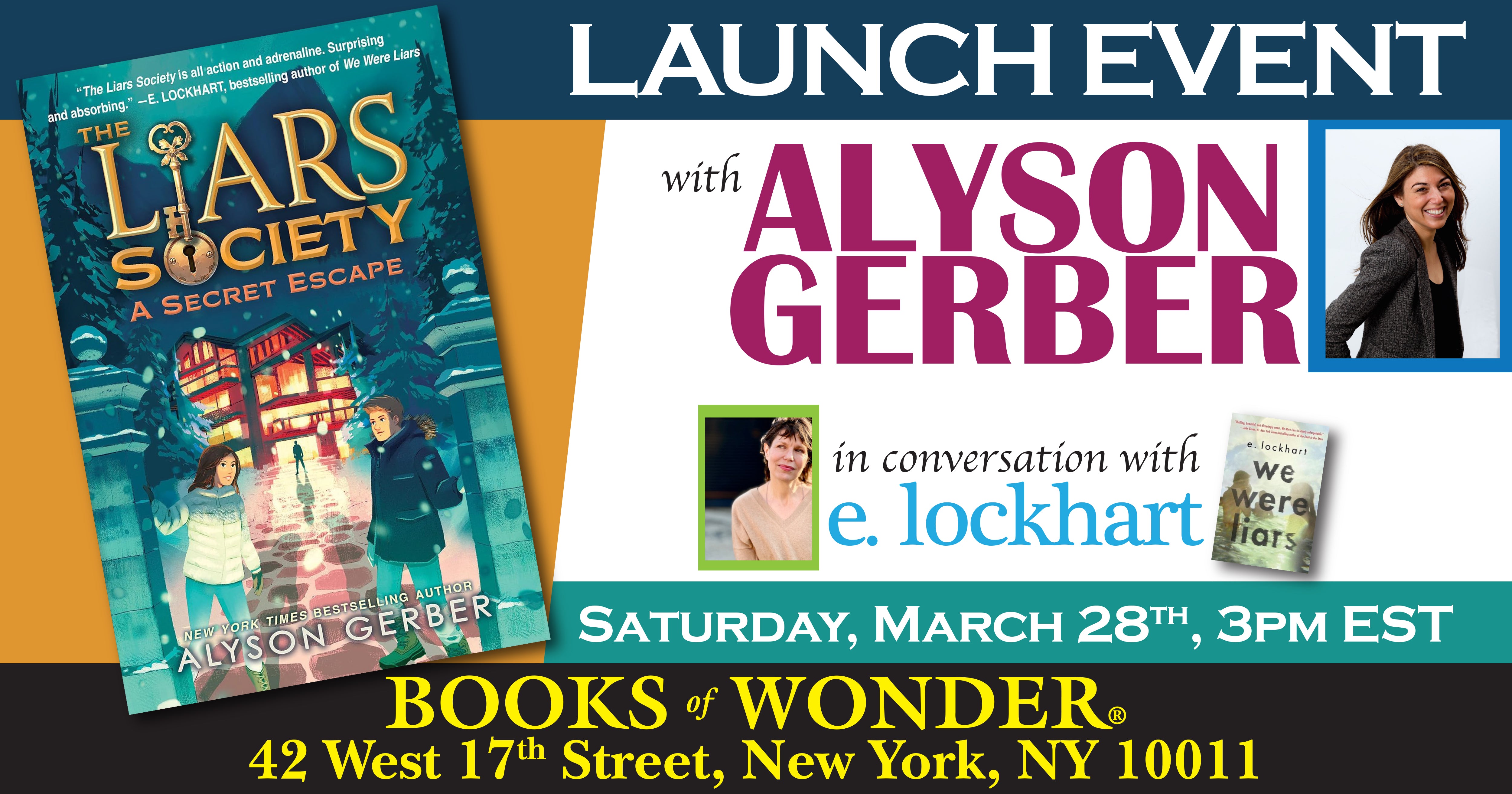 Launch Event | A Secret Escape by Alyson Gerber