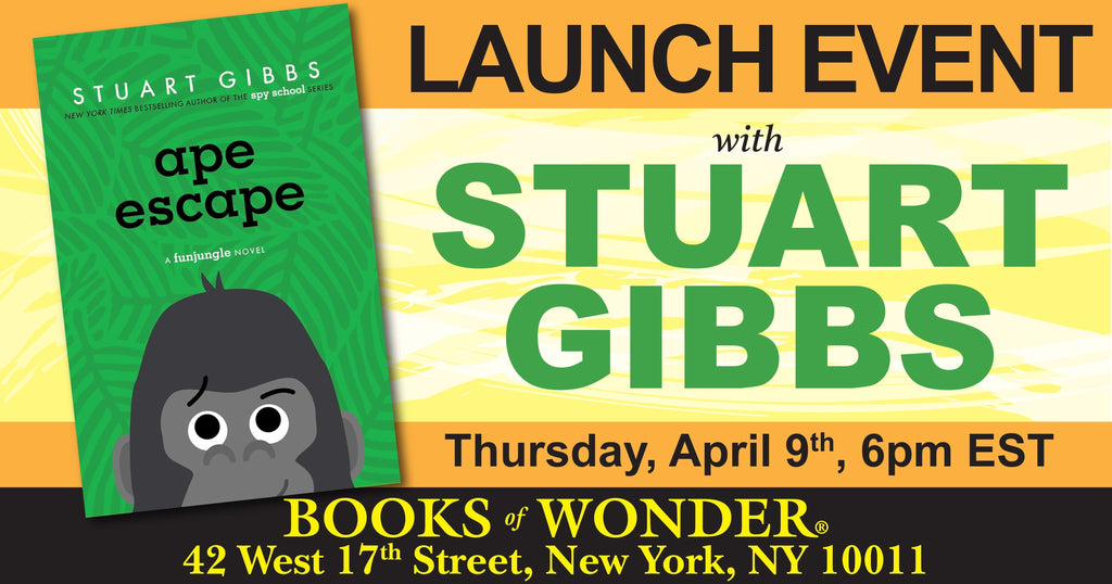NYC Launch Event | Ape Escape by STUART GIBBS