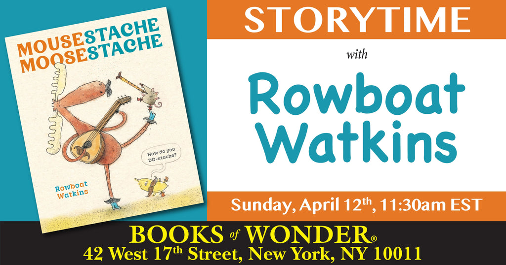 Storytime with the Author-Illustrator | ROWBOAT WATKINS