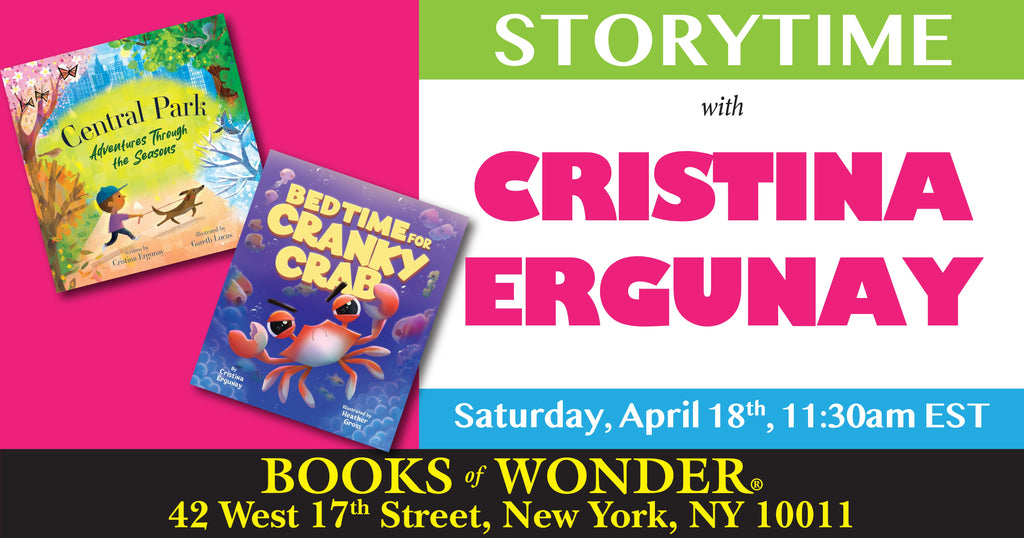 Storytime with the Author | CRISTINA ERGUNAY
