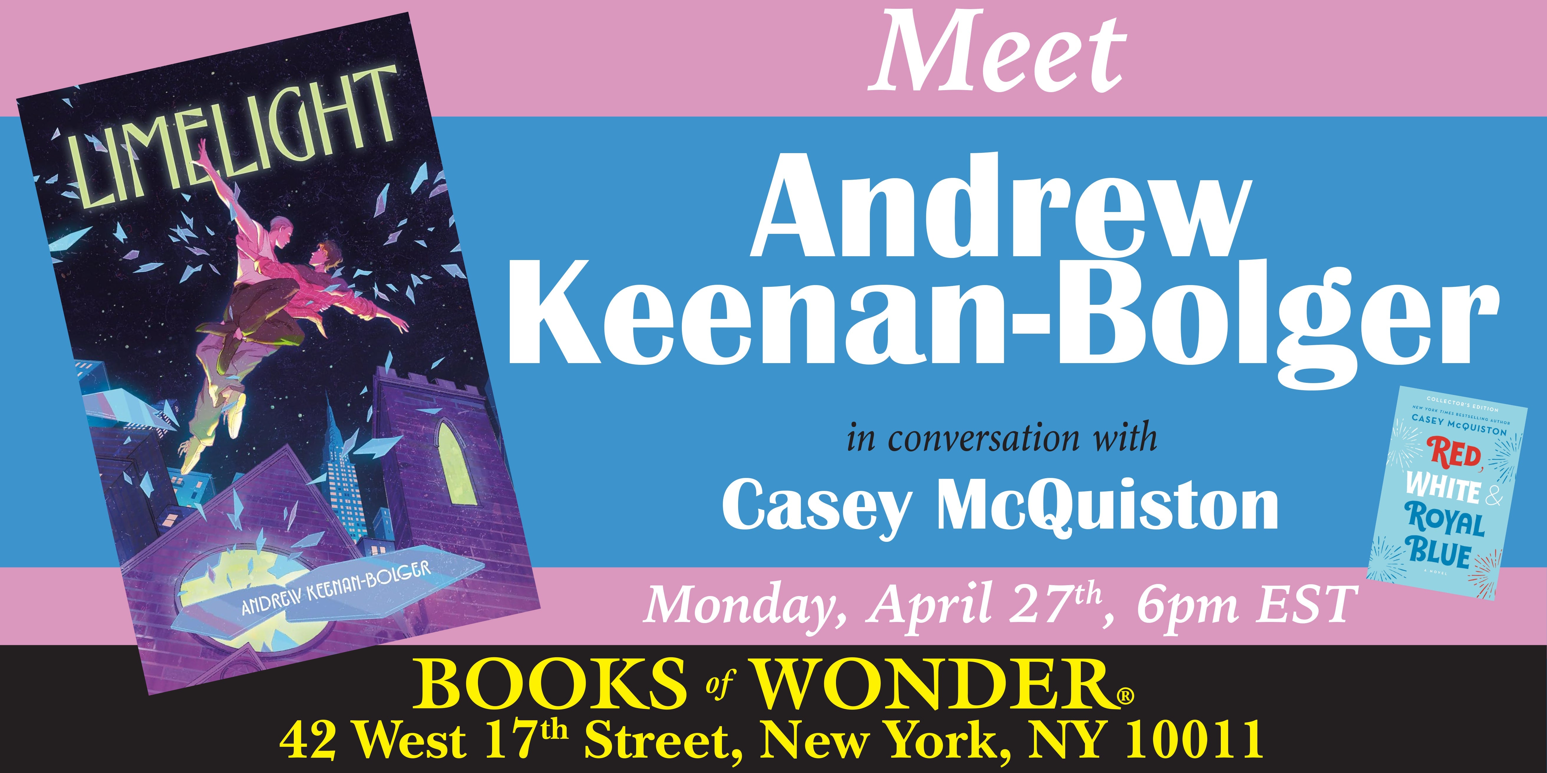 Meet ANDREW KEENAN-BOLGER!