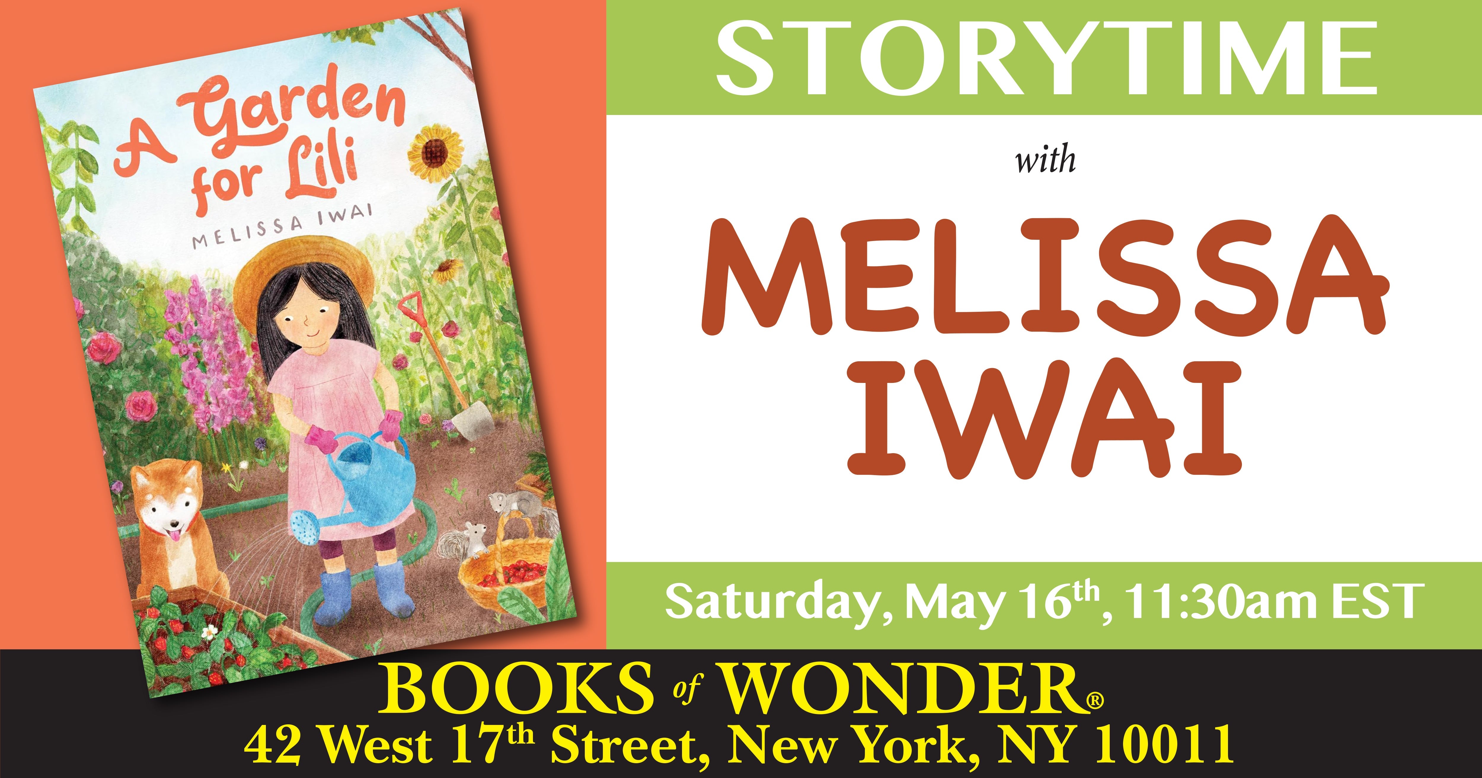 Storytime with the Author-Illustrator | MELISSA IWAI