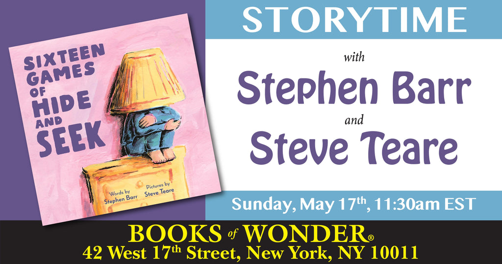 Storytime with the Author & Illustrator | STEPHEN BARR & STEVE TEARE