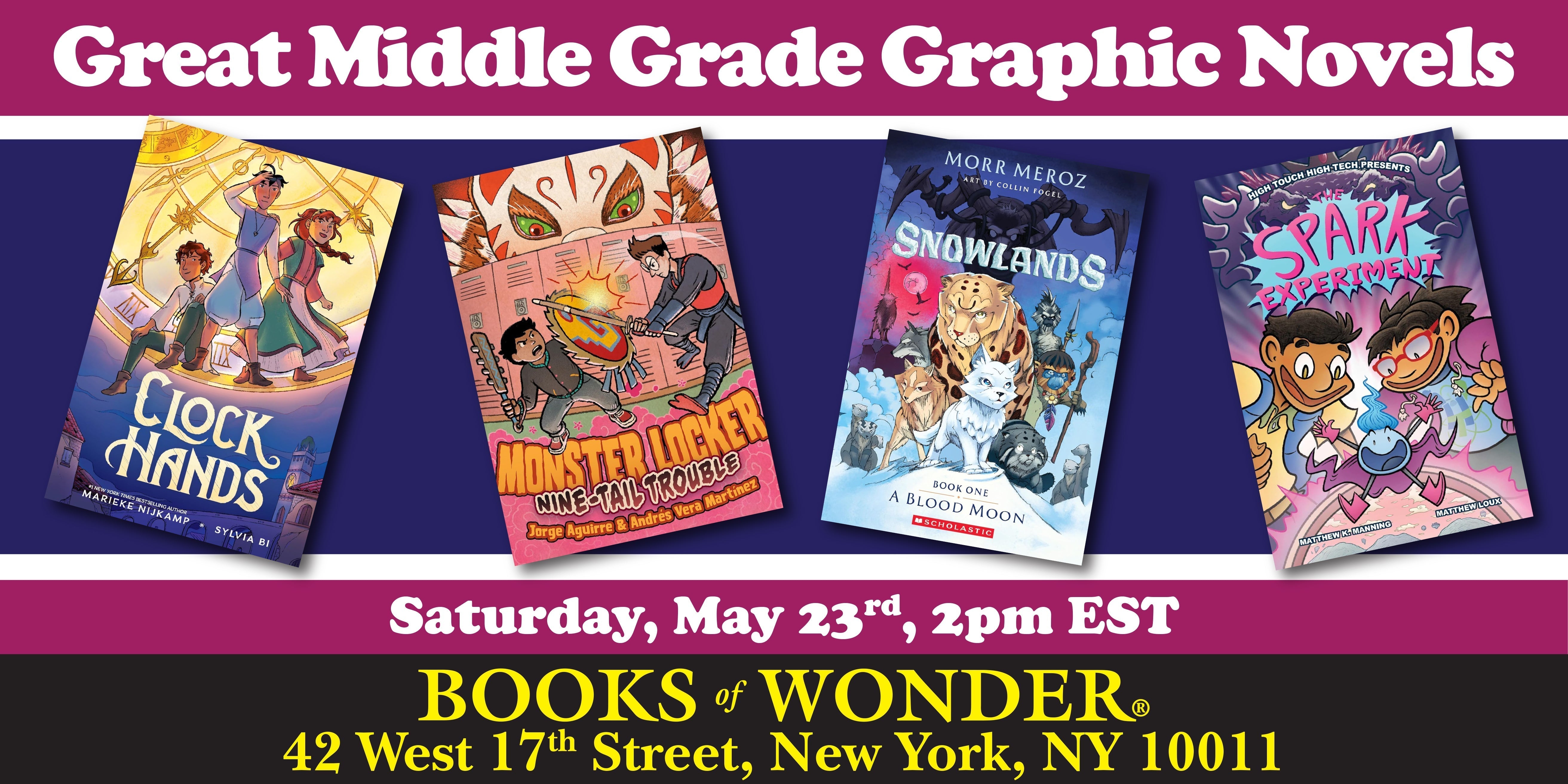 Great Middle Grade Graphic Novels!