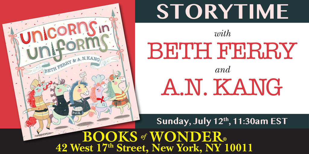 Storytime with the Author | BETH FERRY & A.N. KANG