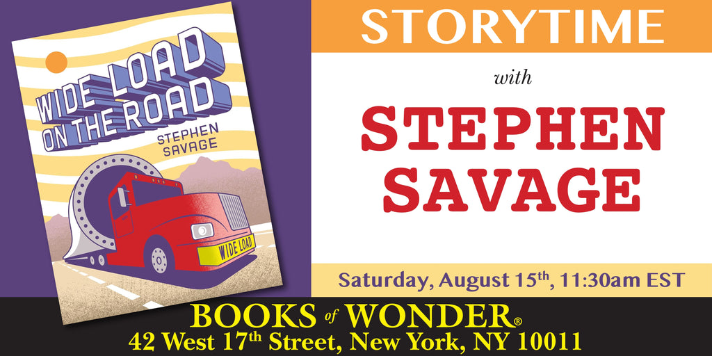 Storytime with the Author | STEPHEN SAVAGE