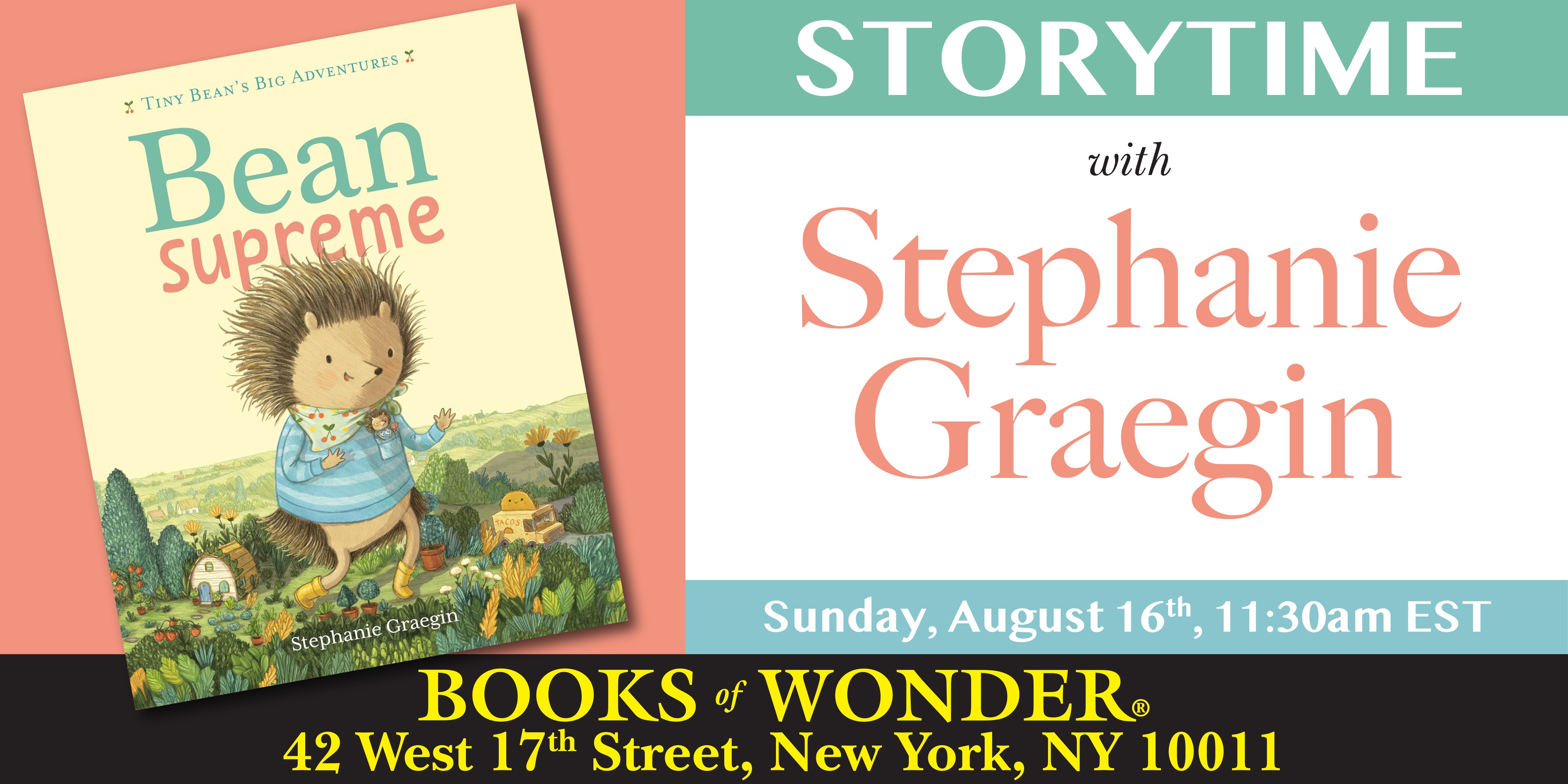 Storytime with the Author | STEPHANIE GRAEGIN