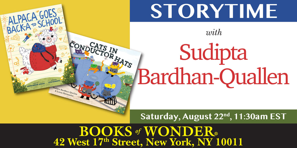 Storytime with the Author | SUDIPTA BARDHAN-QUALLEN