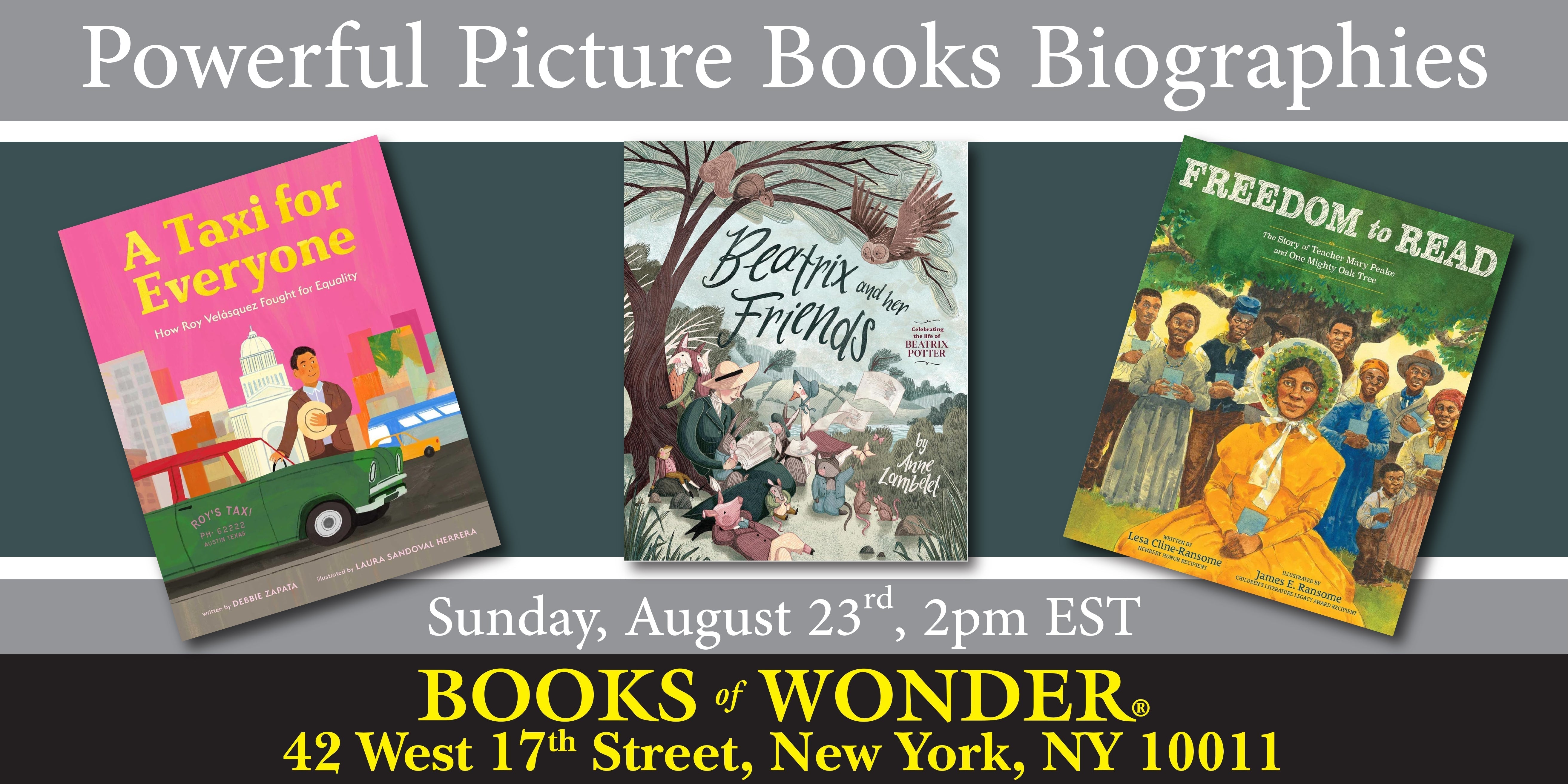 Powerful Picture Book Biographies