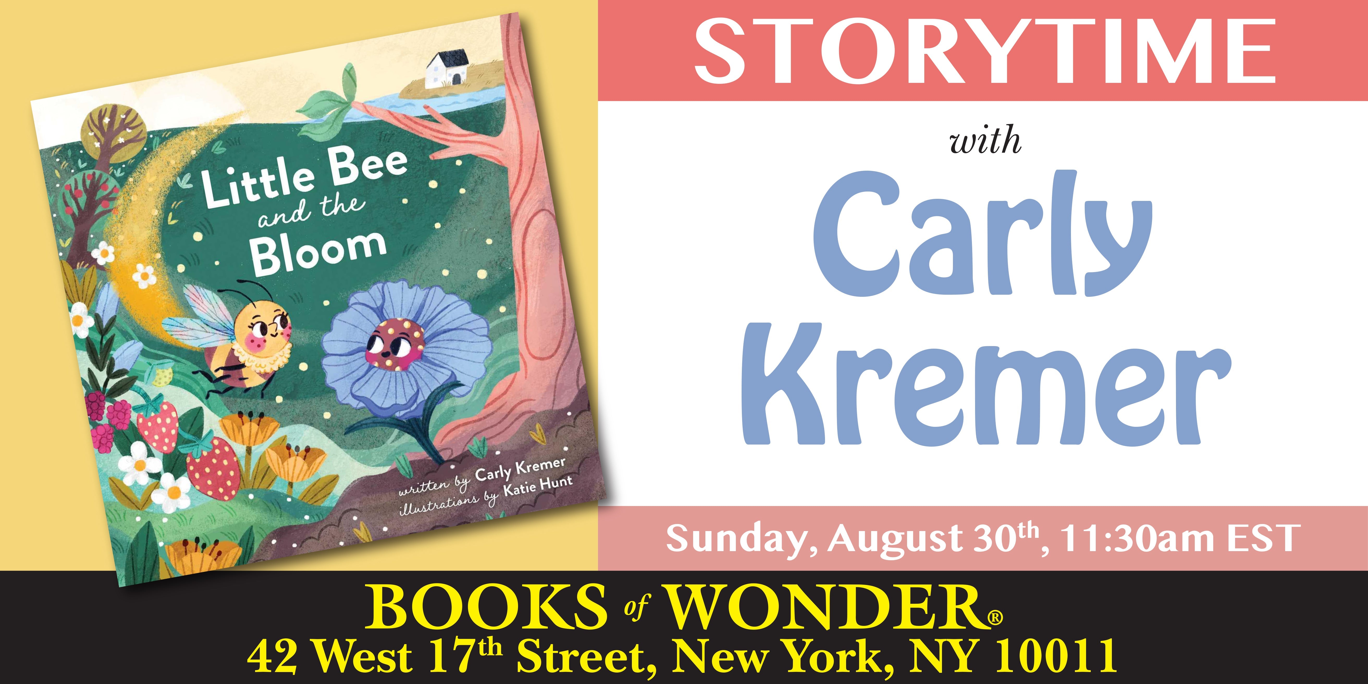 Storytime with the Author | CARLY KREMER