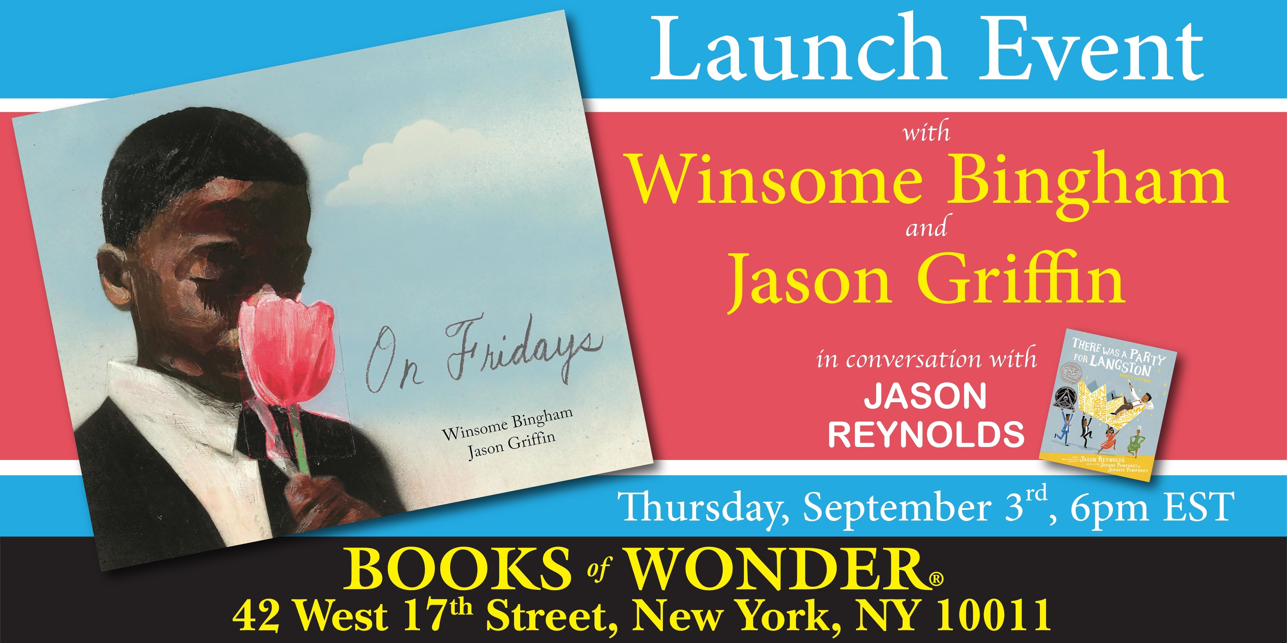 Launch Event | On Fridays by WINSOME BINGHAM and JASON GRIFFIN