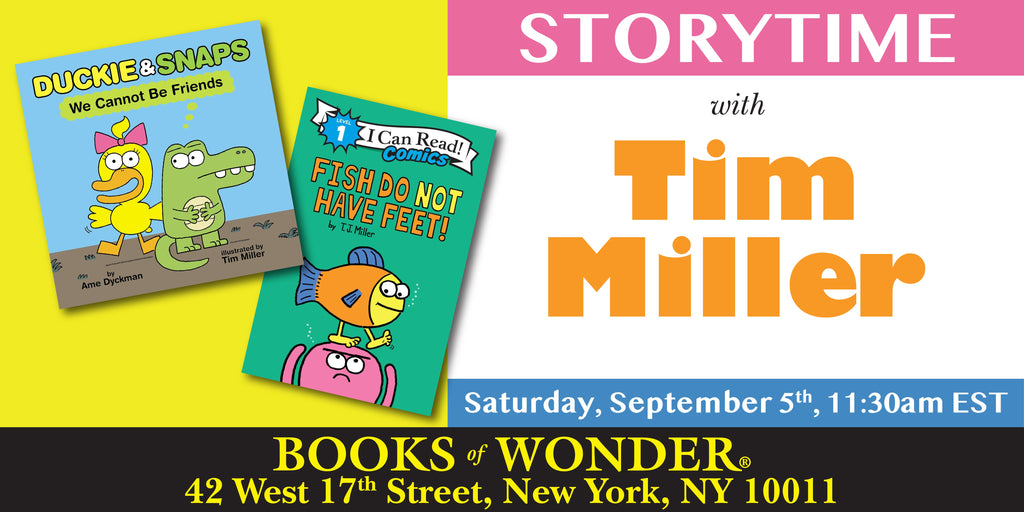Storytime with the Artist | TIM MILLER