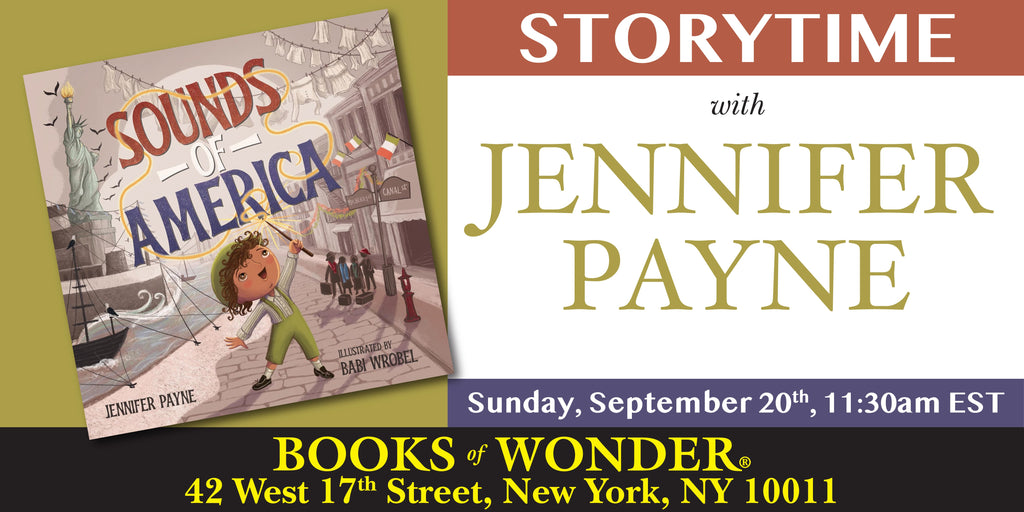 Storytime with the Author | JENNIFER PAYNE