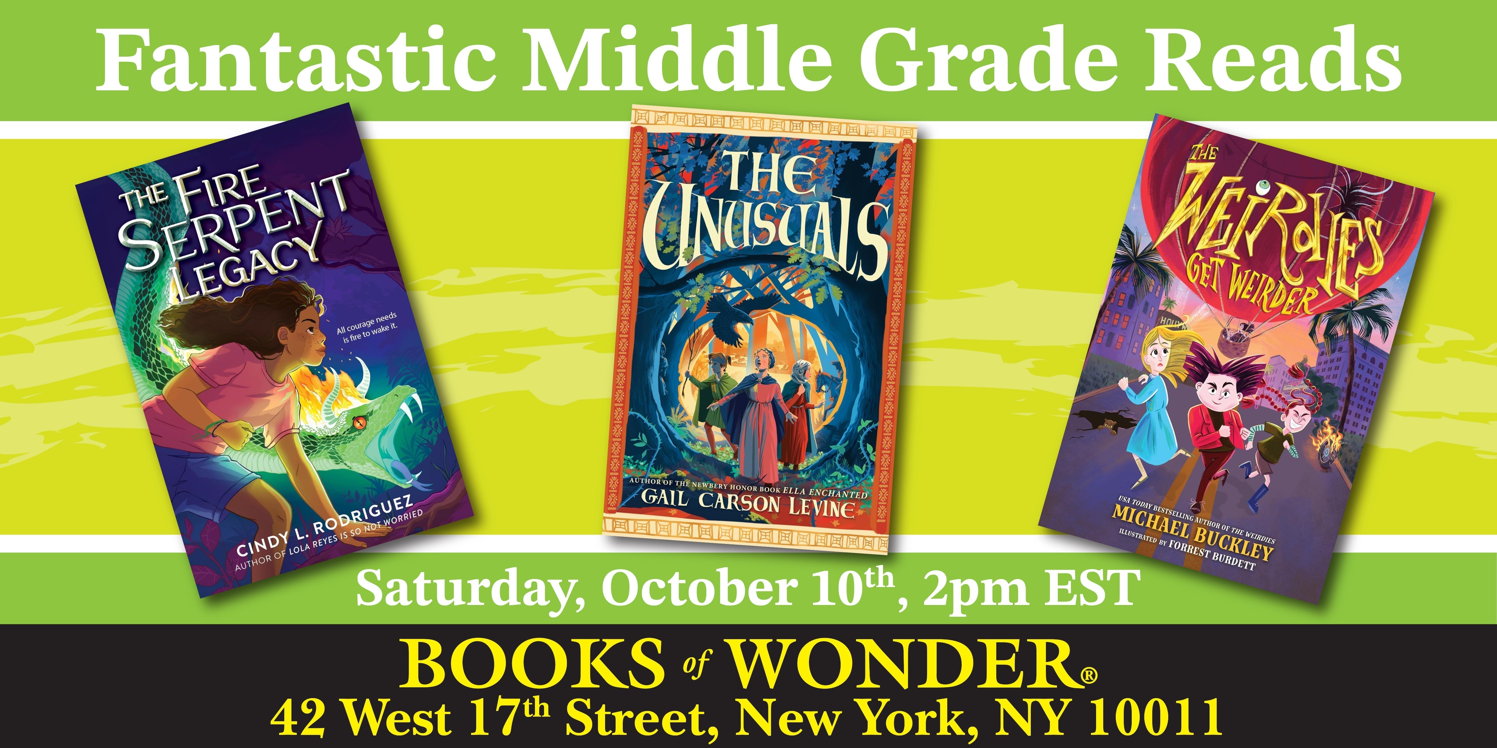 Fantastic Middle Grade Reads