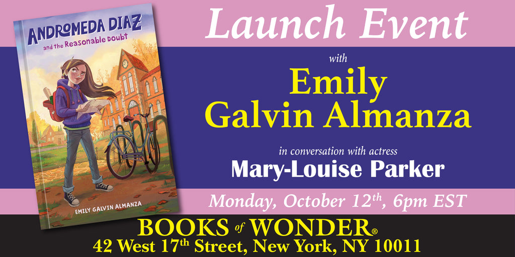 Launch Event | Andromeda Diaz and the Reasonable Doubt by EMILY GALVIN ALMANZA